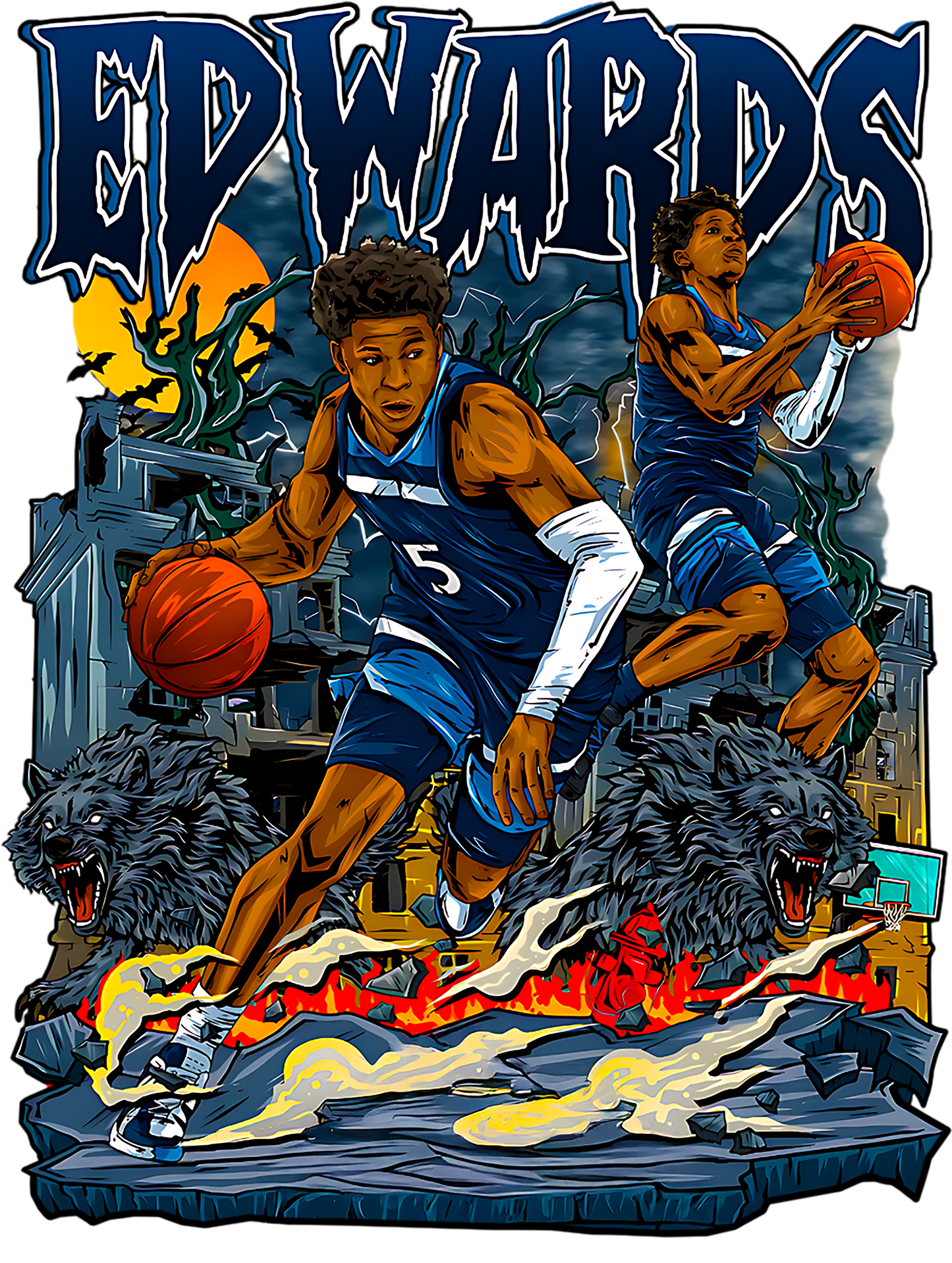 Anthony Edwards Graphic Tee v2