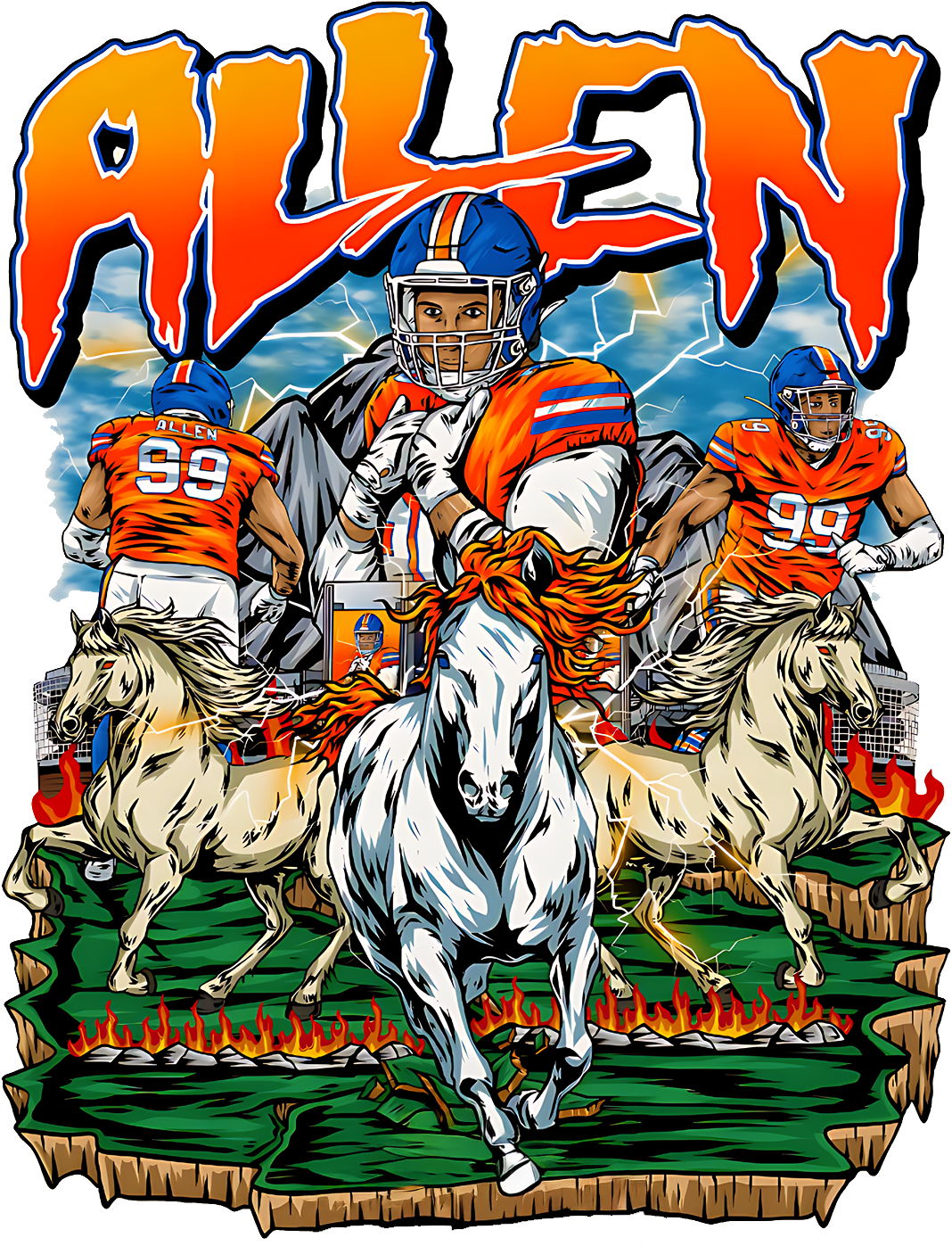 Zach Allen Graphic Tee