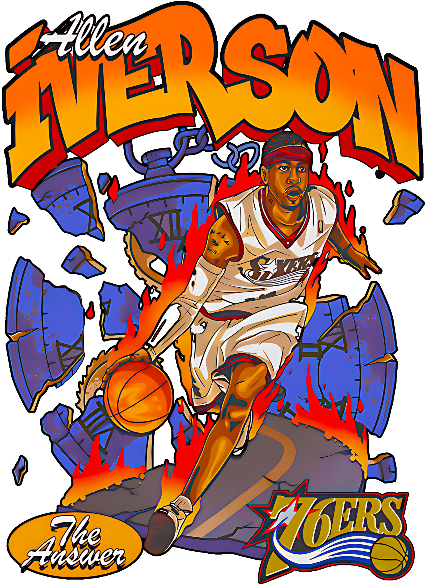 Allen Iverson Graphic Tee