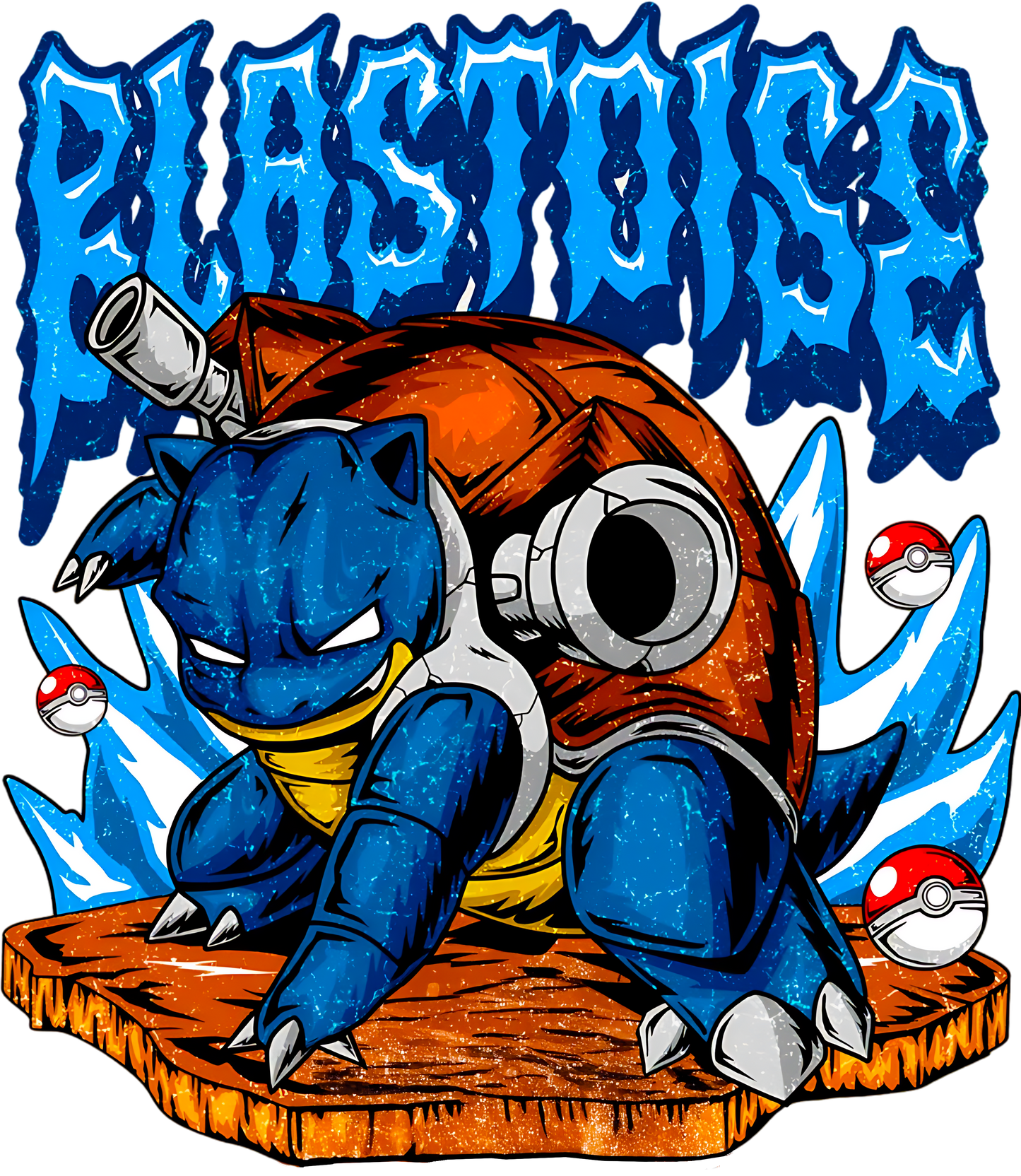Blastoise Pokemon Graphic Tee