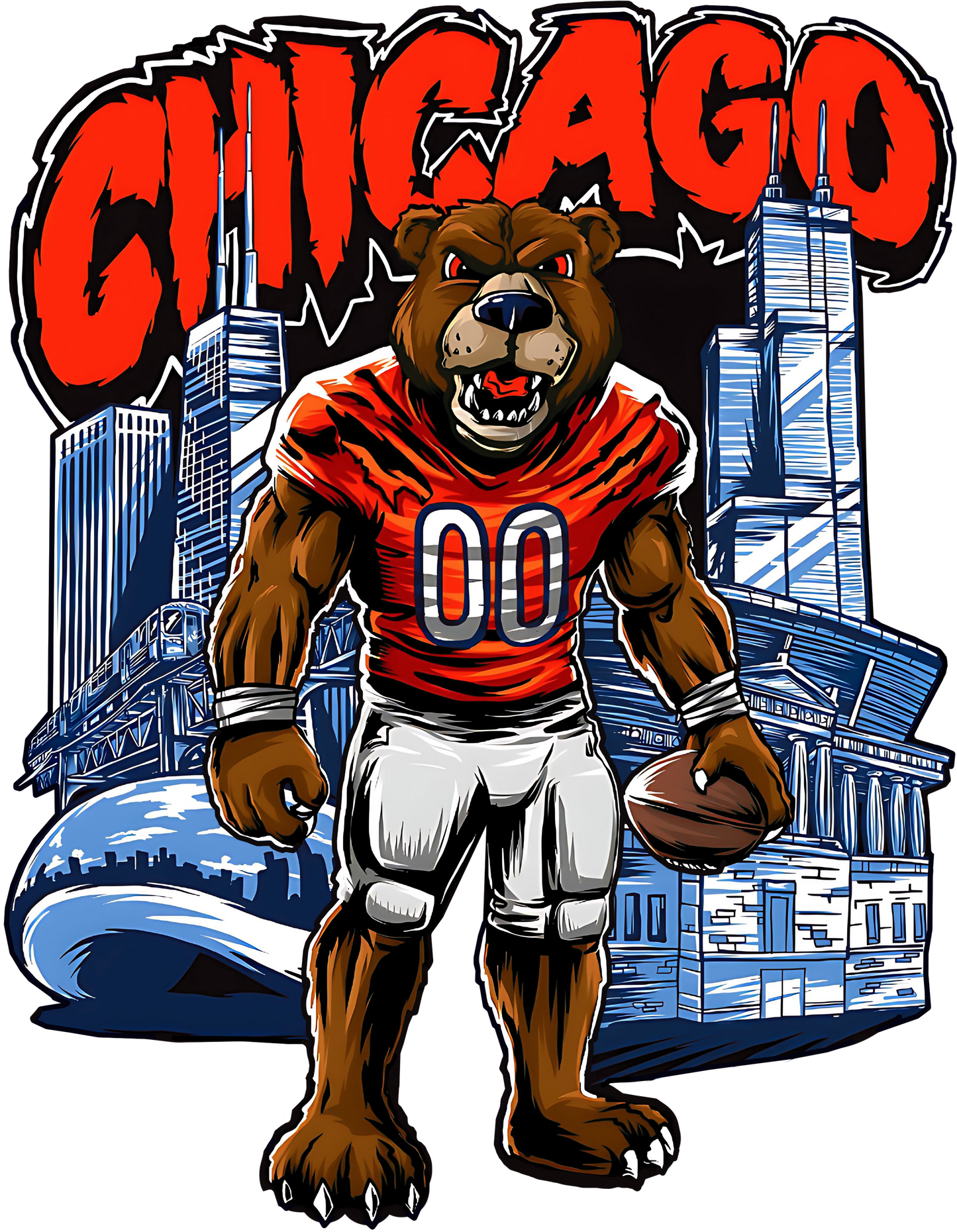 Chicago Bears Graphic Tee - Staley