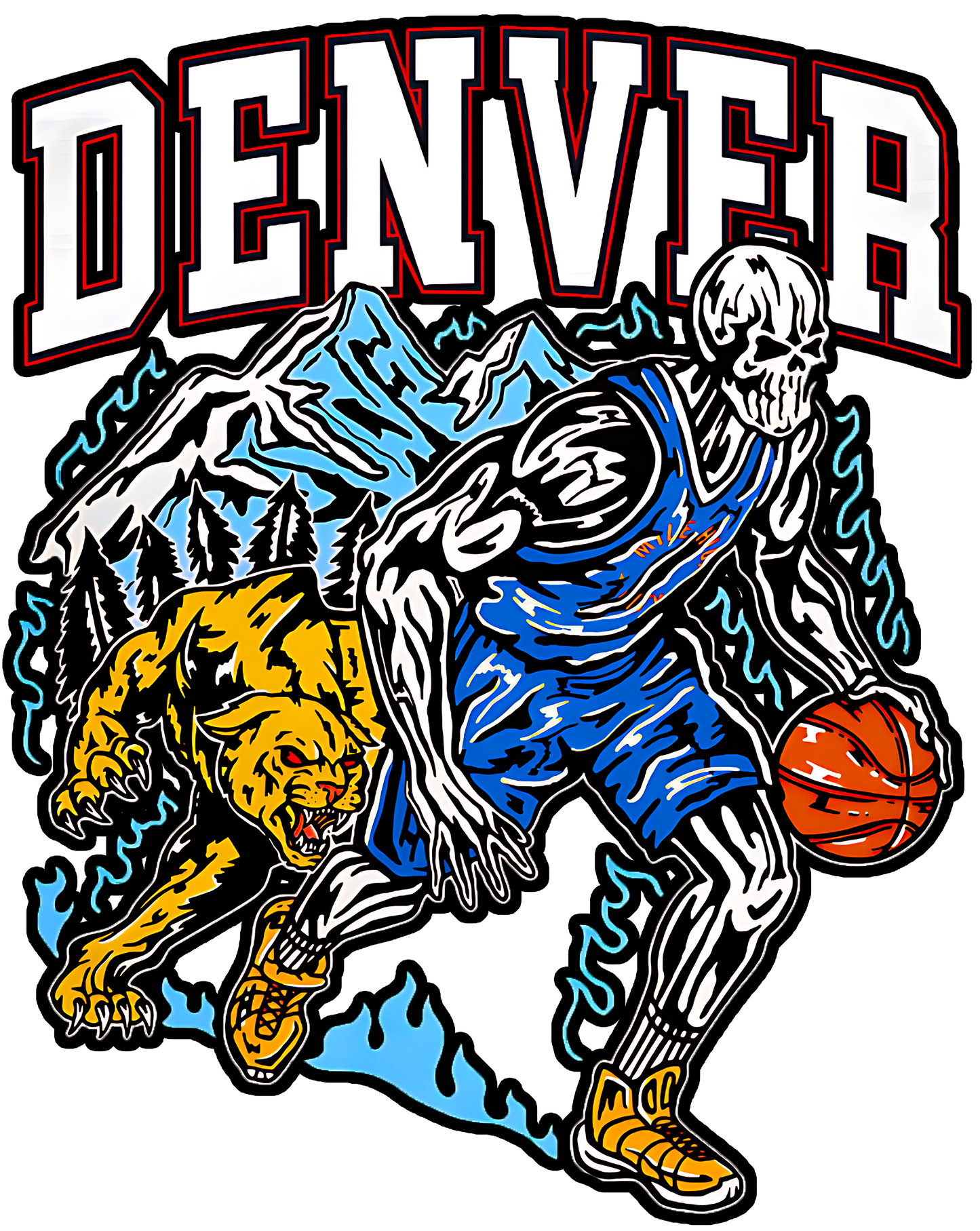 Denver Nuggets Graphic Tee