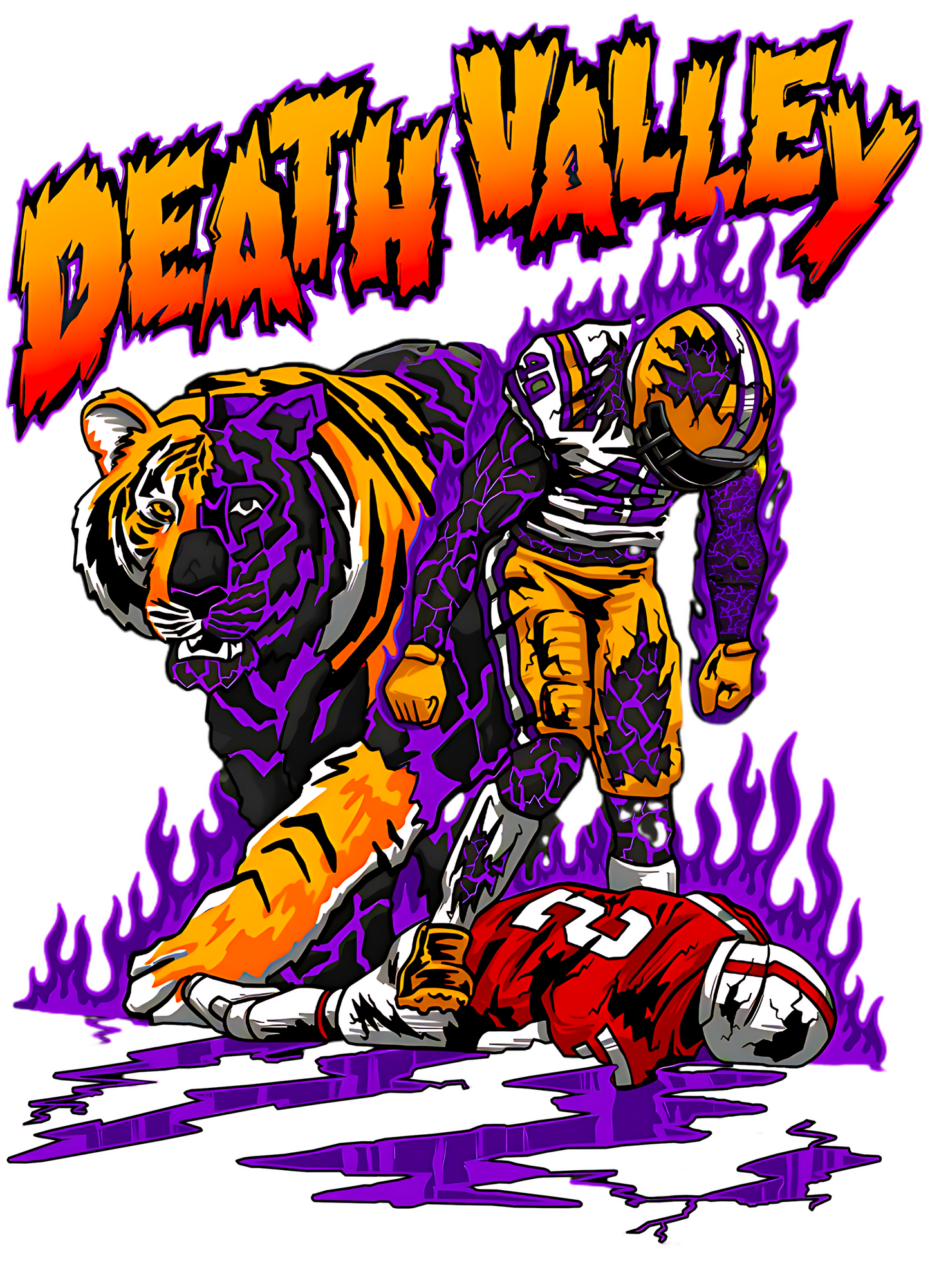 'Death Valley' LSU Graphic Tee
