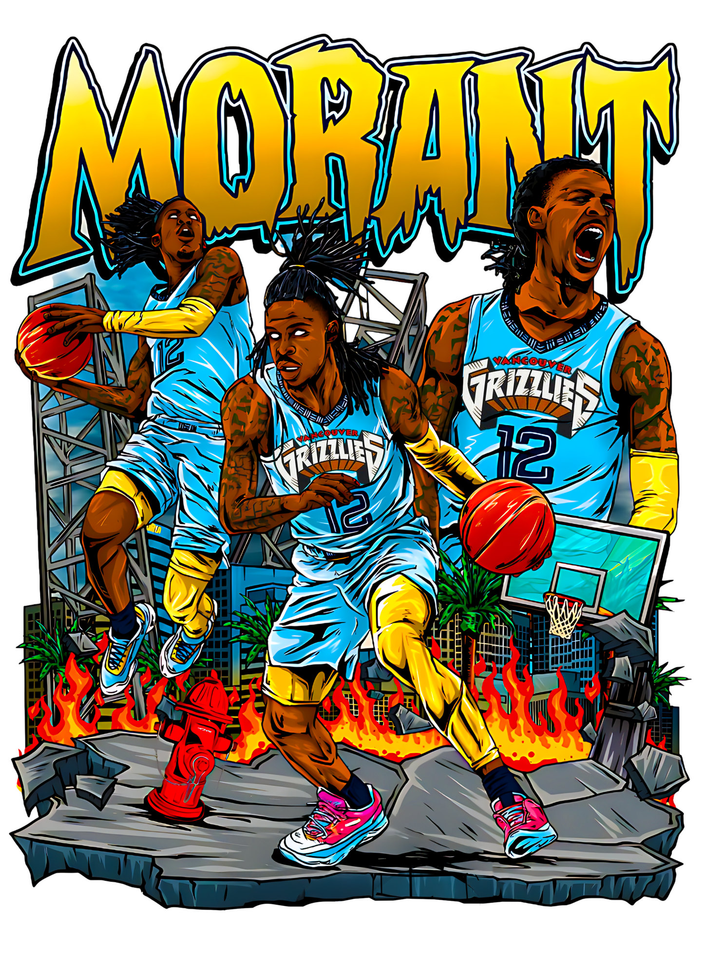 Ja Morant Graphic Tee