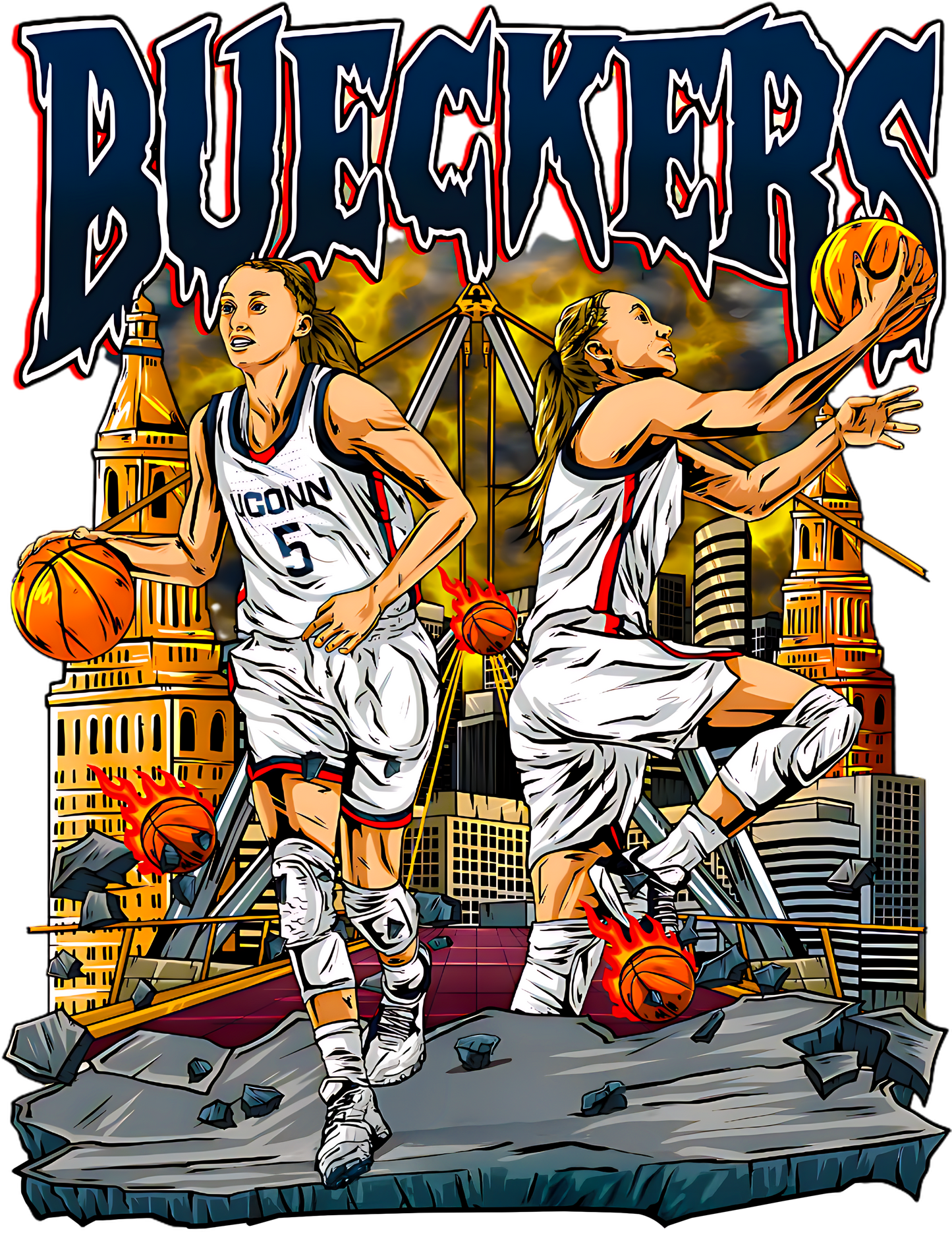 Paige Bueckers UConn Graphic Tee