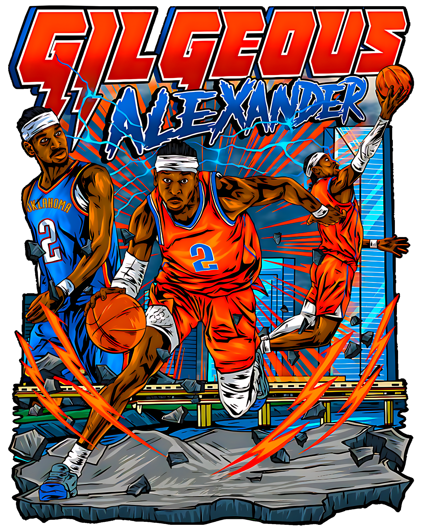 Shai Gilgeous-Alexander SGA Graphic Tee