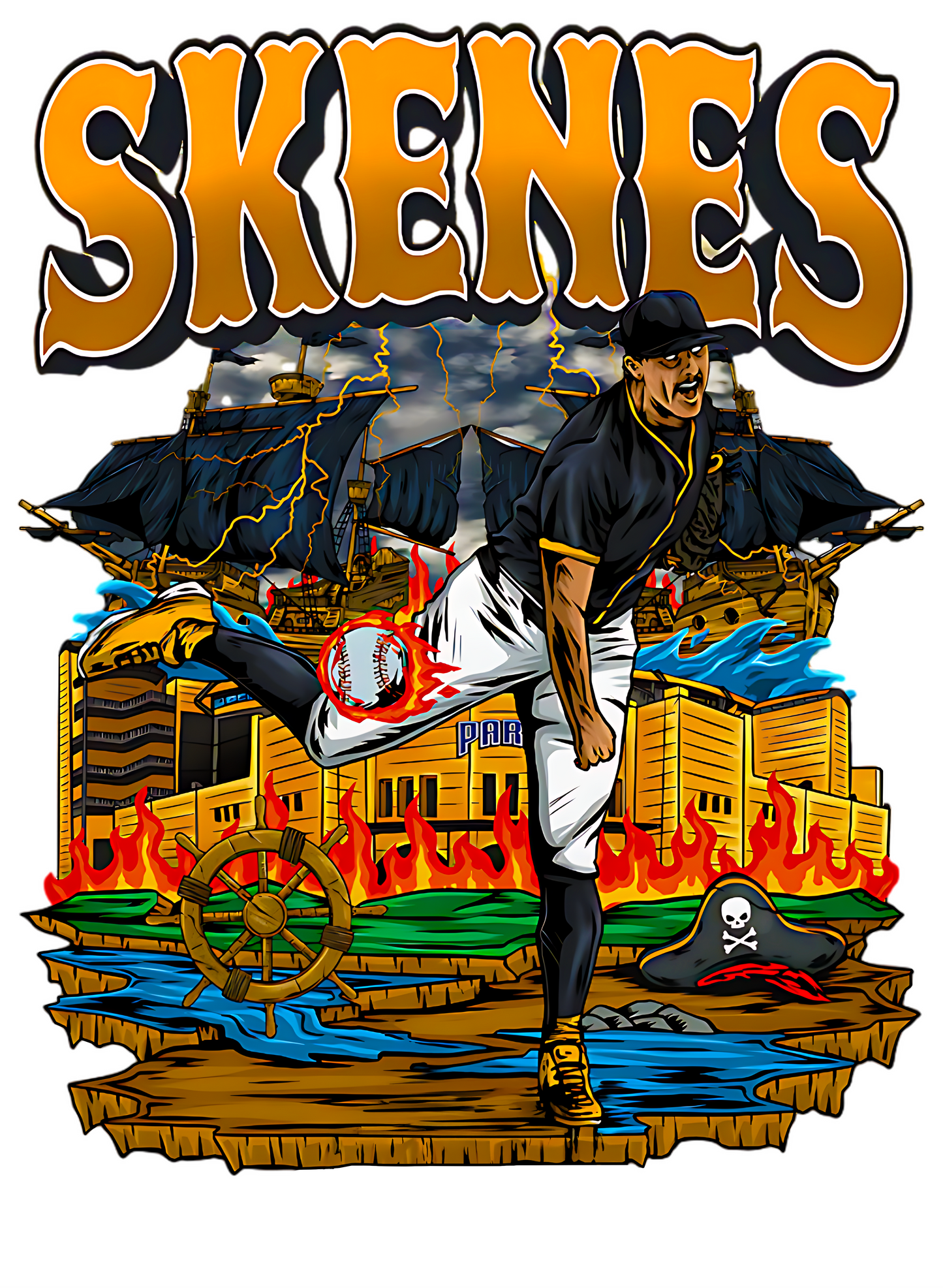 Paul Skenes Graphic Tee