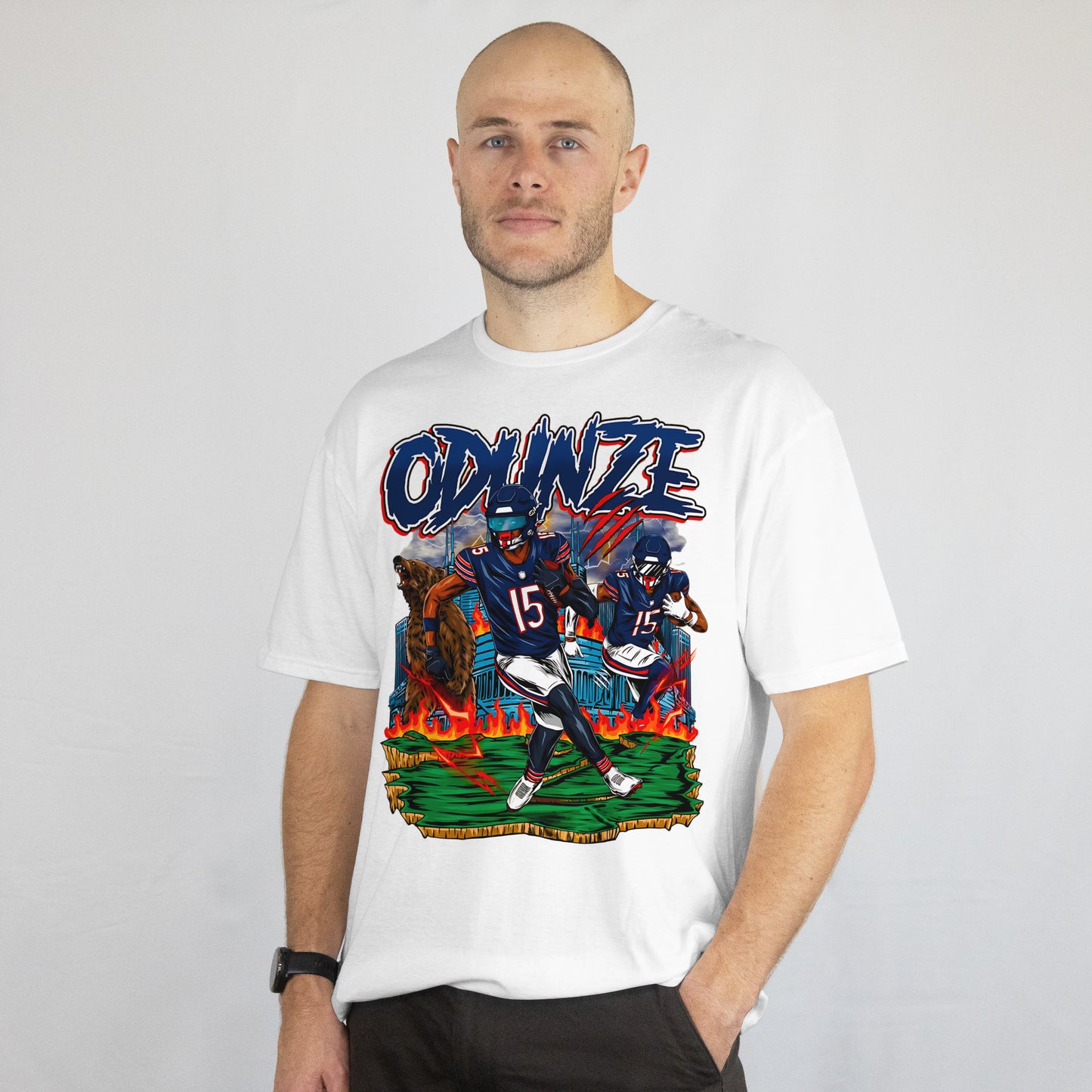 Rome Odunze Graphic Tee
