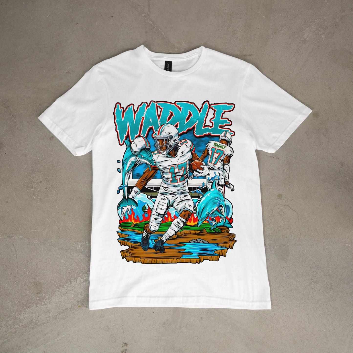 Jaylen Waddle Graphic Tee