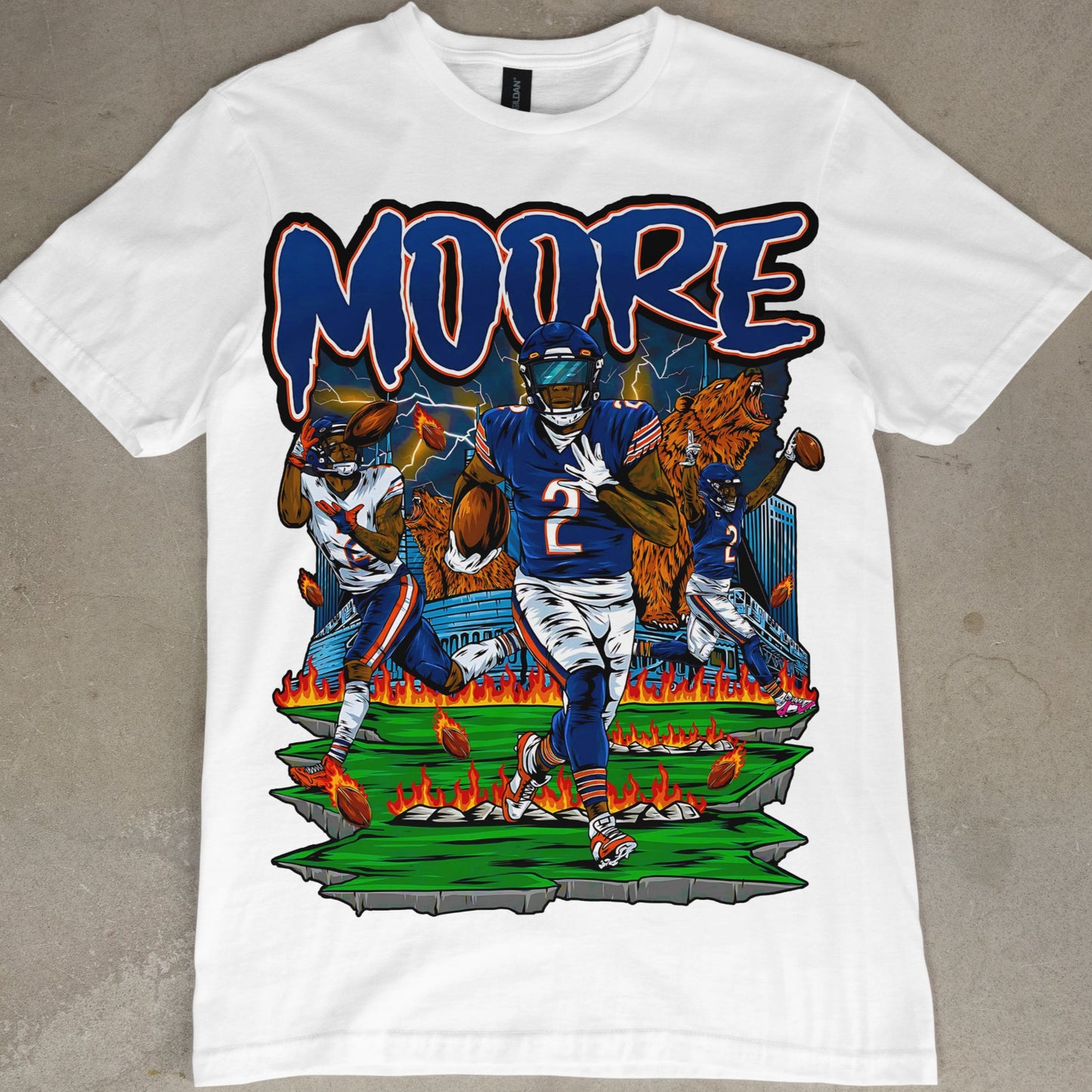 DJ Moore Graphic Tee