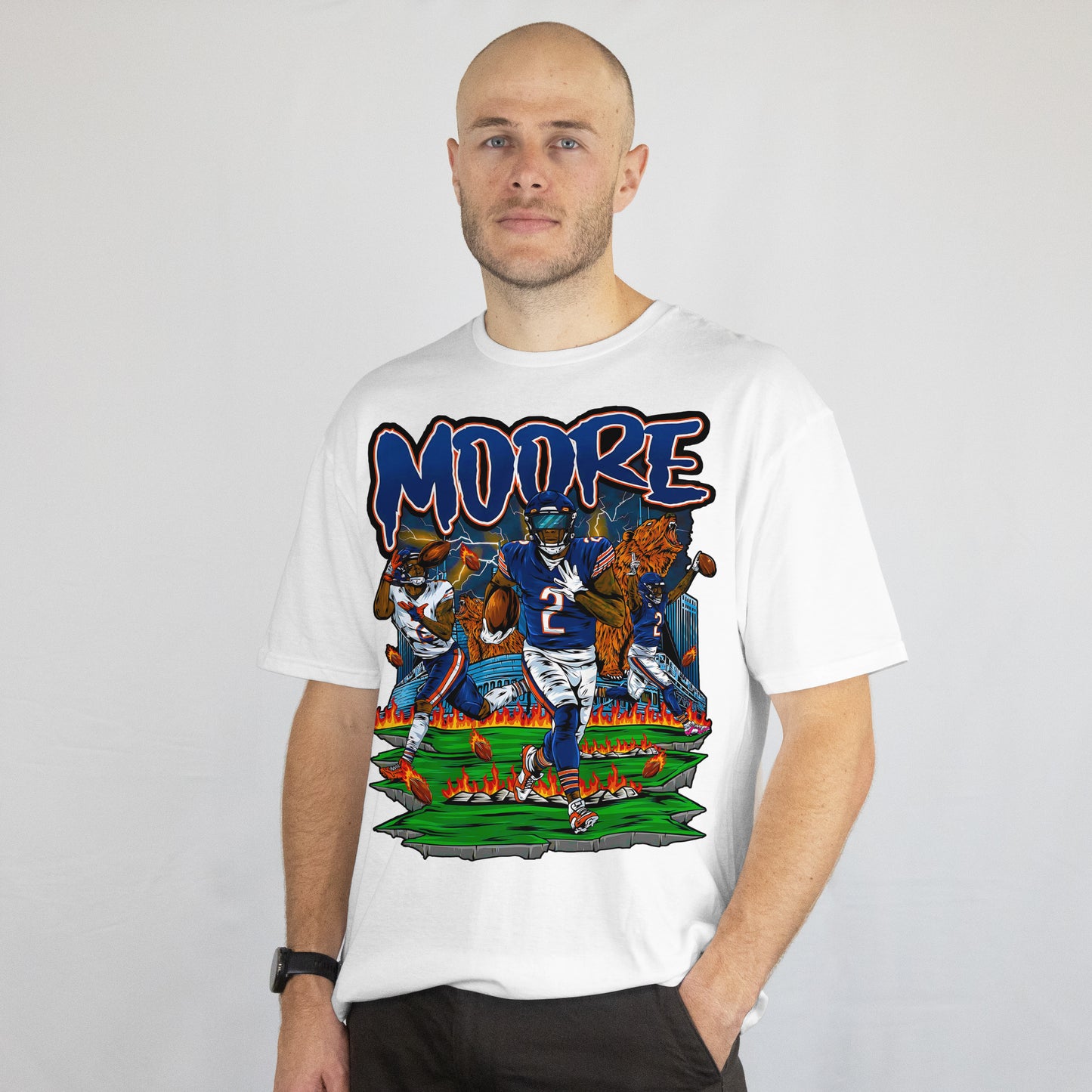 DJ Moore Graphic Tee