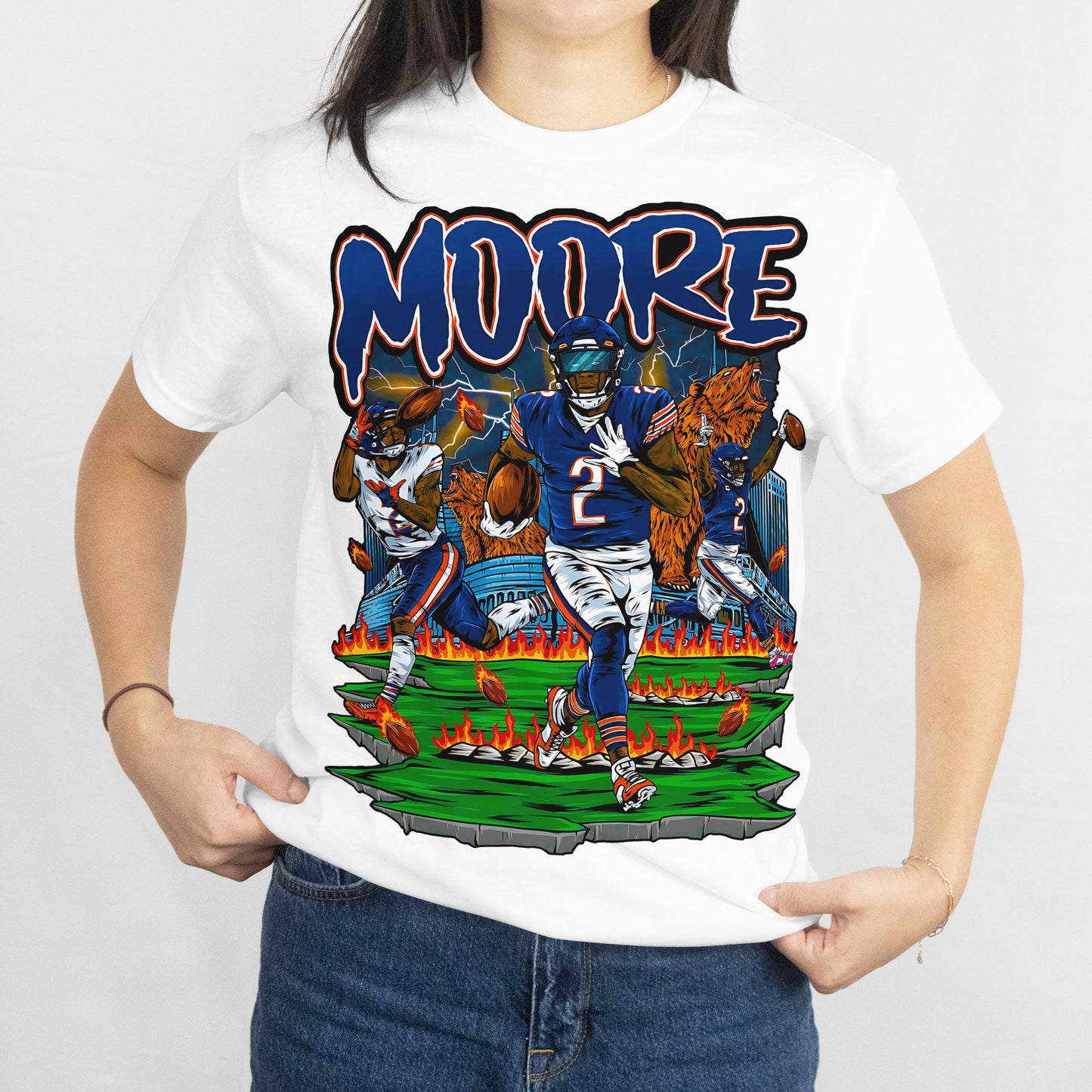 DJ Moore Graphic Tee