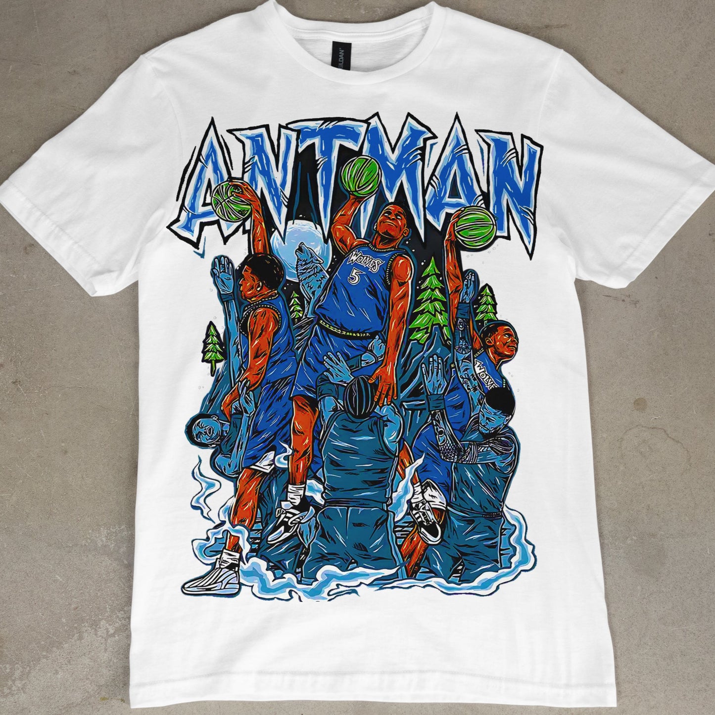 Anthony Edwards Graphic Tee 'Antman' v3