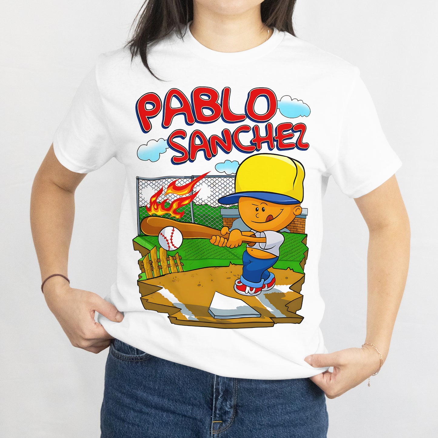Pablo Sanchez Graphic Tee - Backyard Baseball
