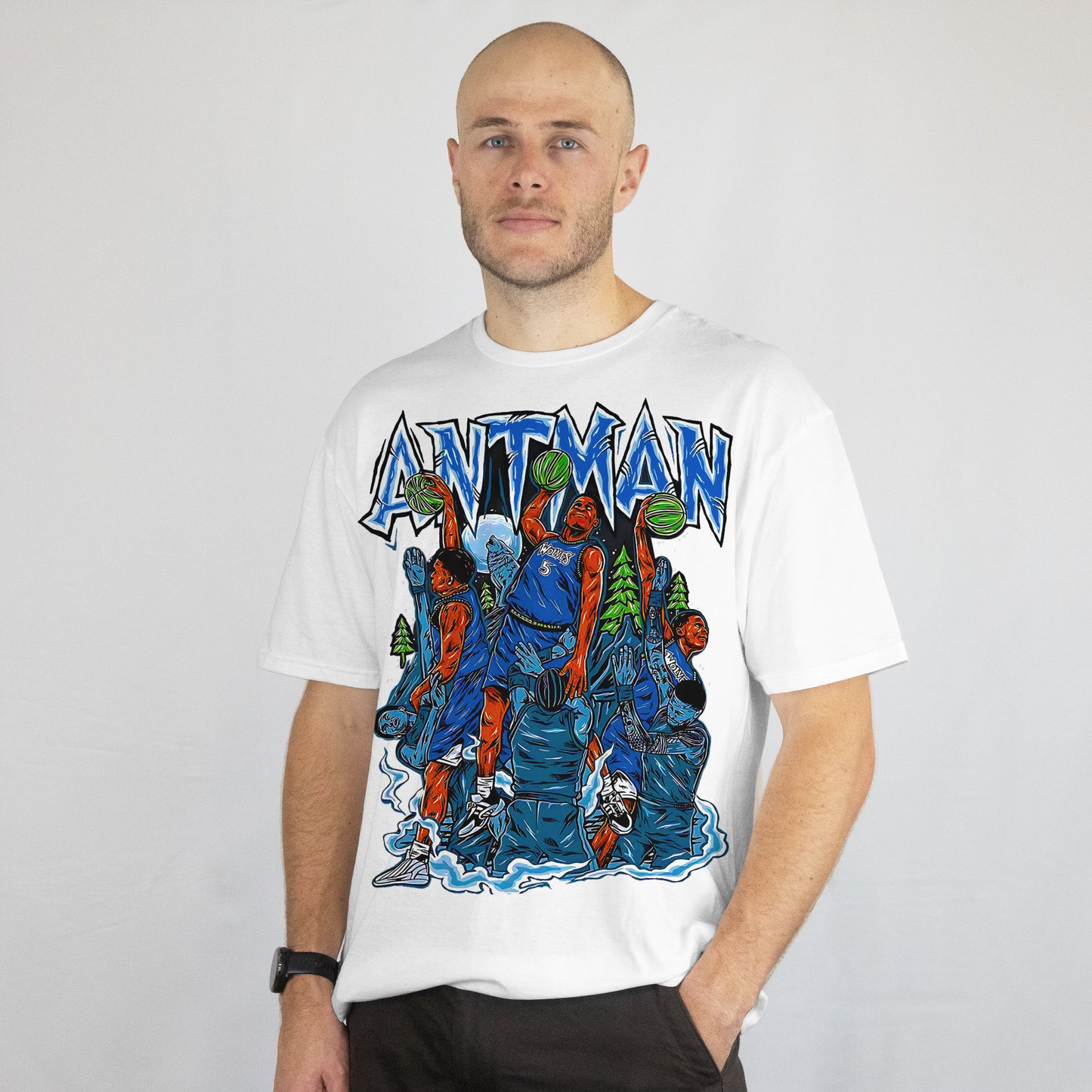 Anthony Edwards Graphic Tee 'Antman' v3