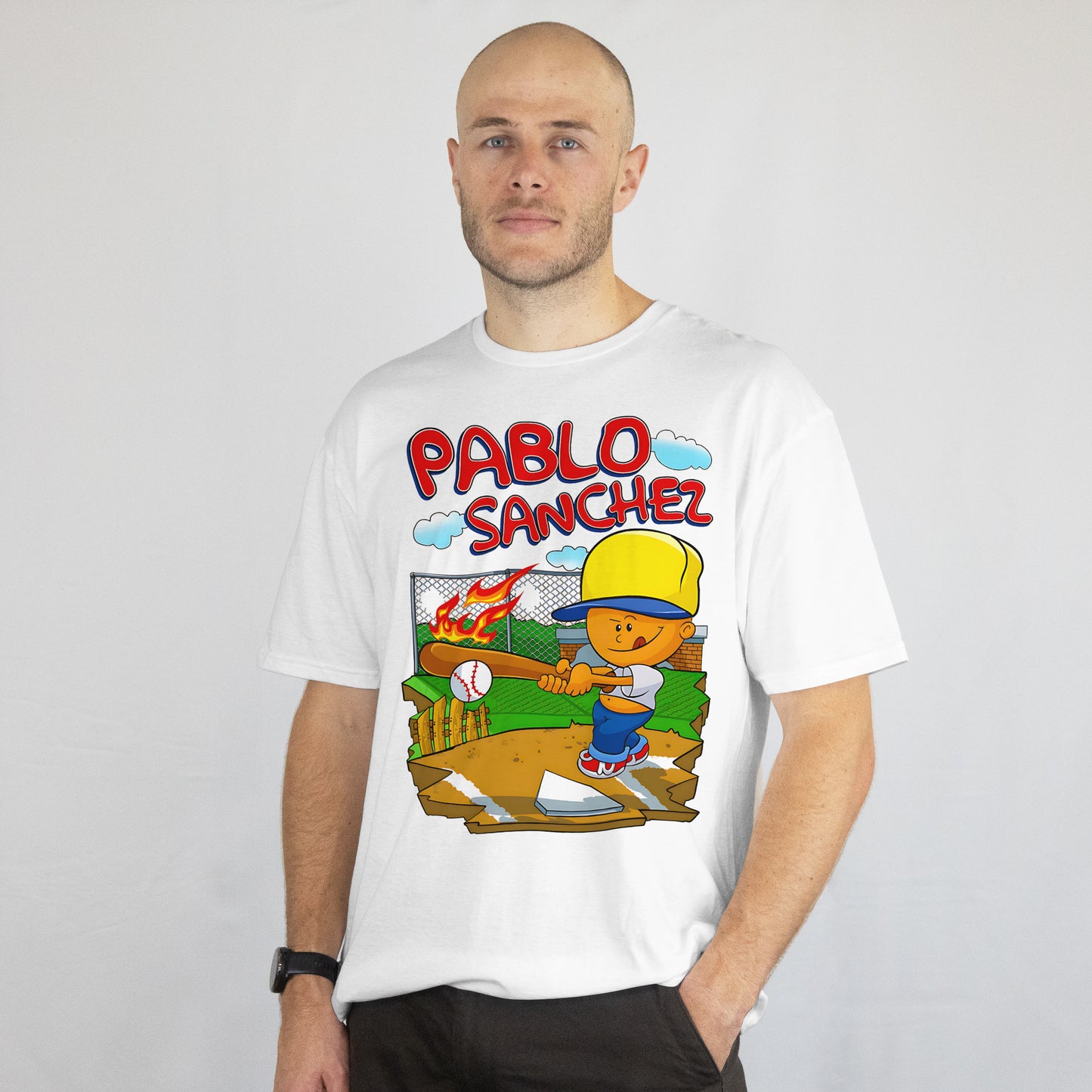 Pablo Sanchez Graphic Tee - Backyard Baseball
