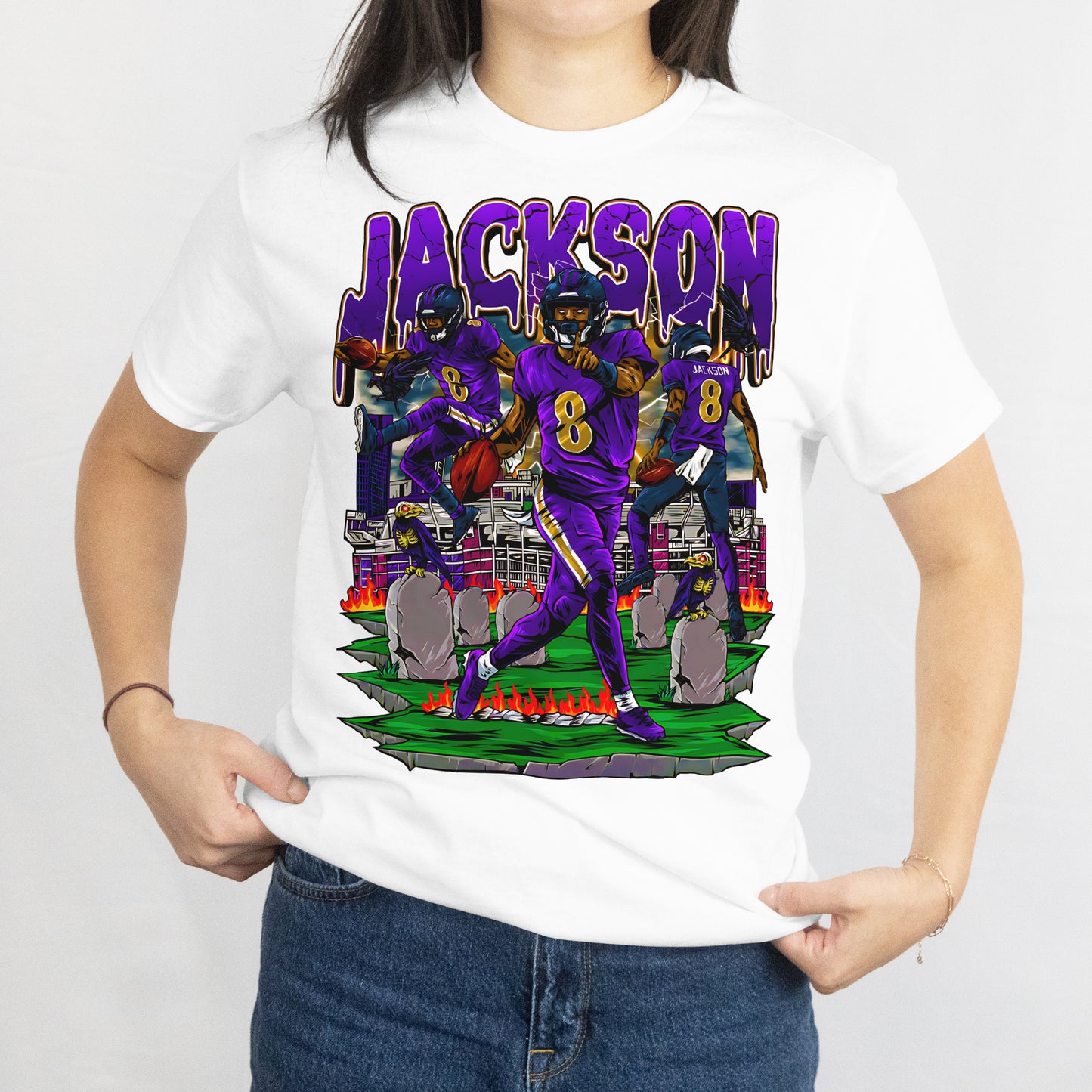 Lamar Jackson Graphic Tee