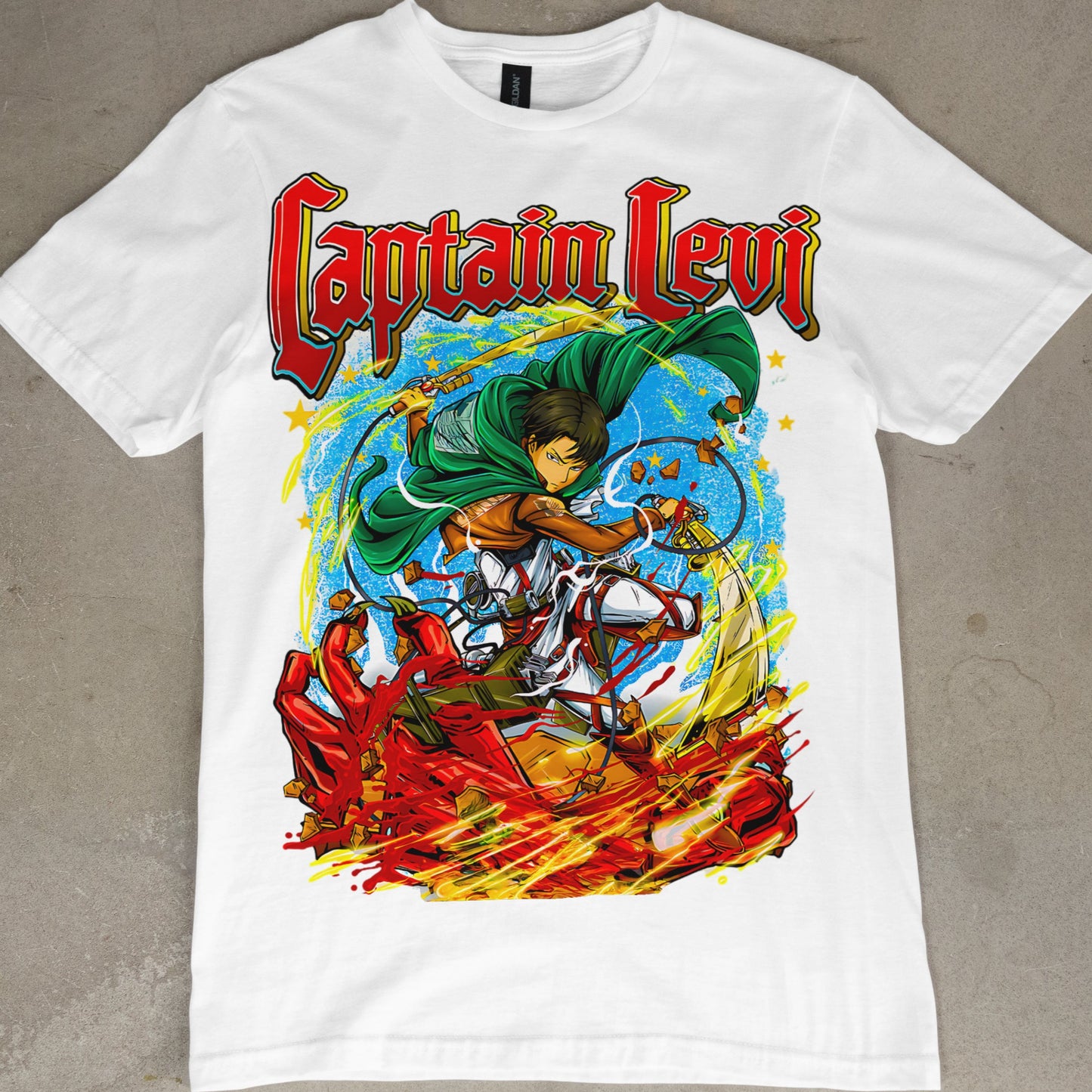Captain Levi Graphic Tee - Attack on Titan