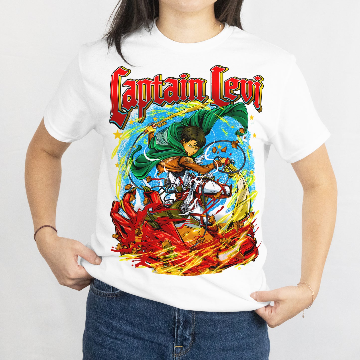 Captain Levi Graphic Tee - Attack on Titan