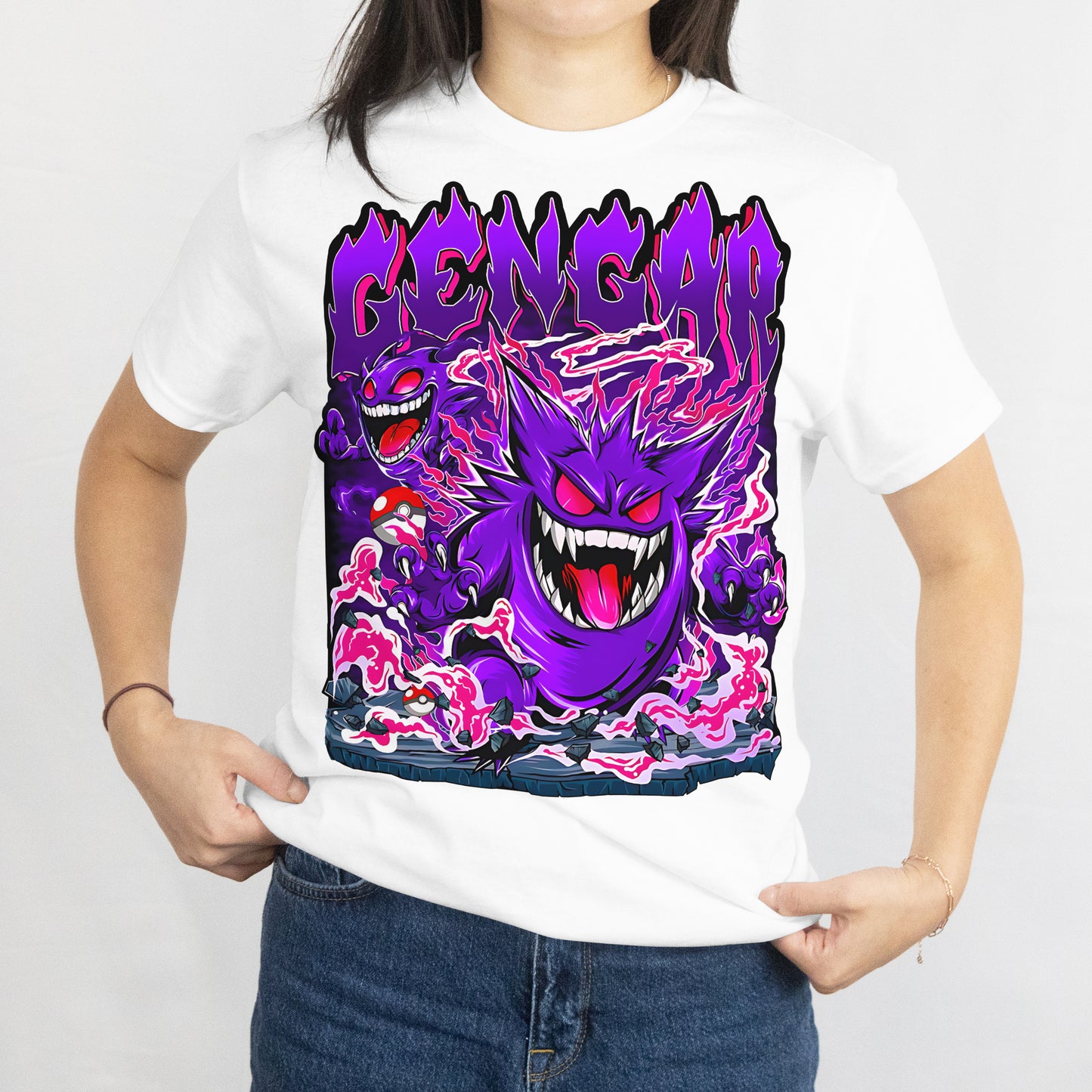 Gengar Pokemon Graphic Tee