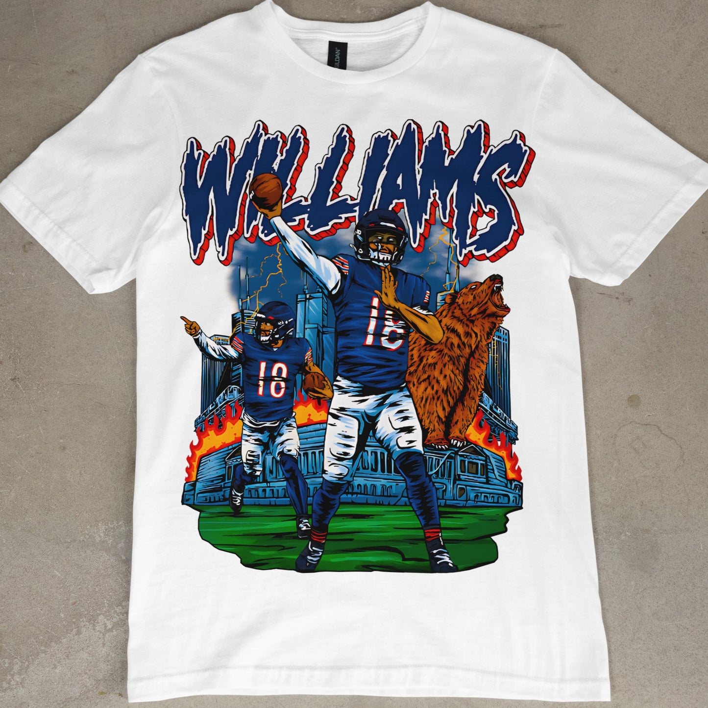 Caleb Williams Graphic Tee NFL Bears