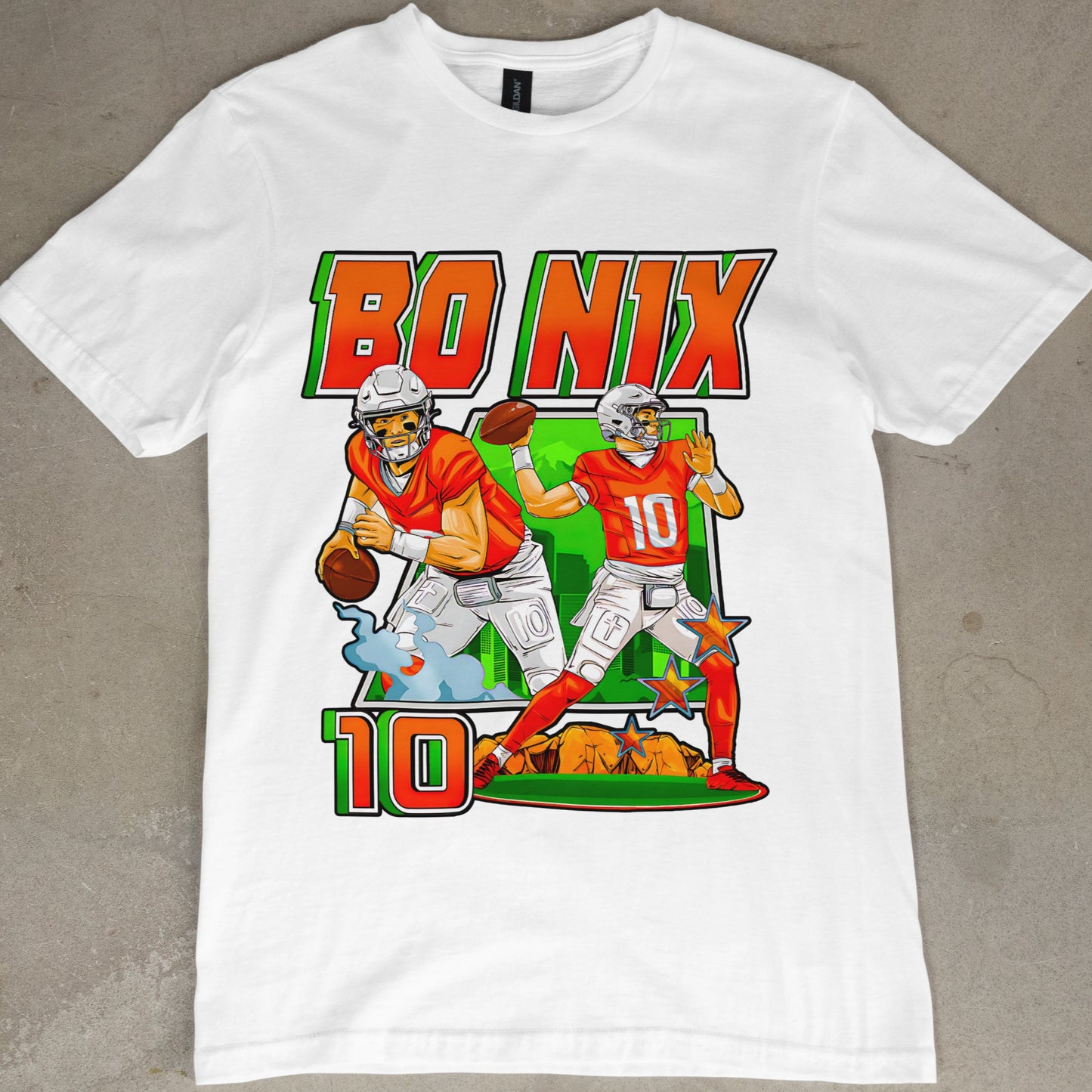 Bo Nix Graphic Tee