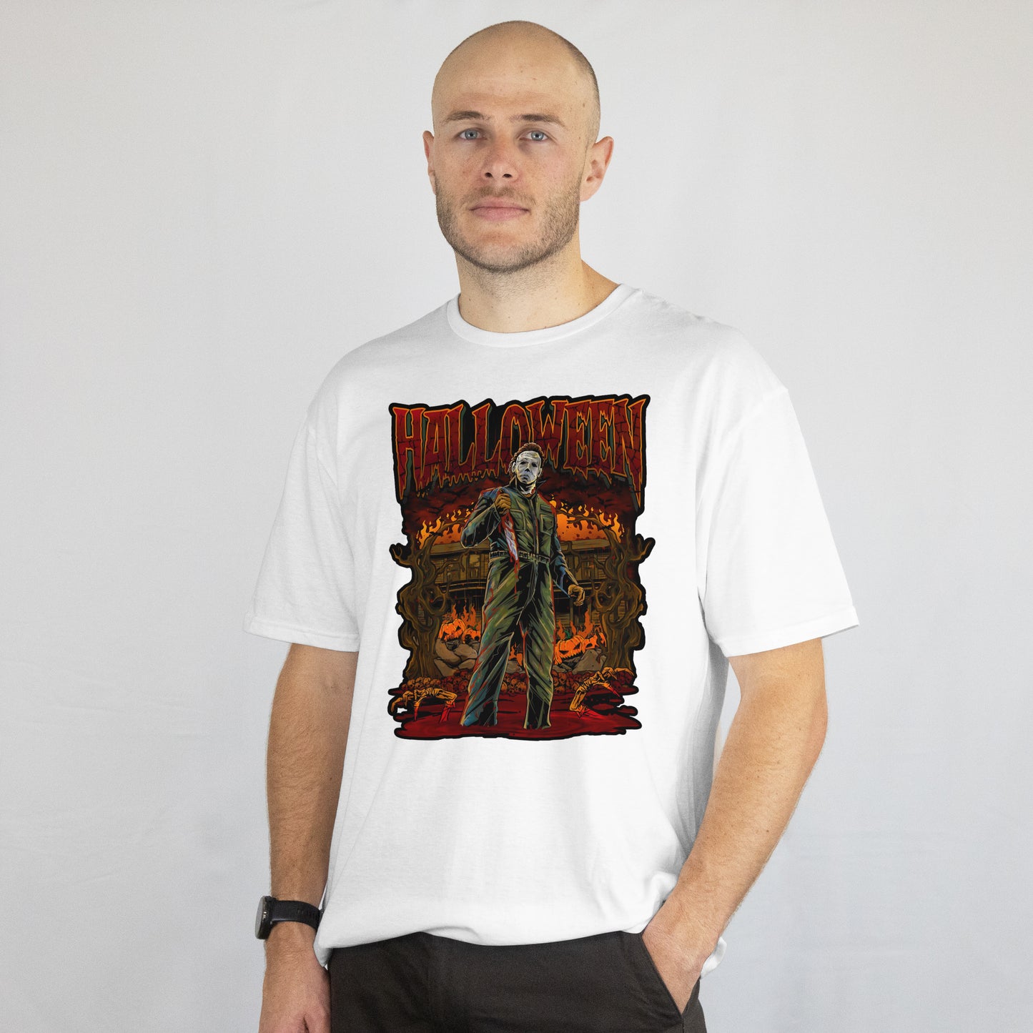 Michael Myers Halloween Graphic Tee