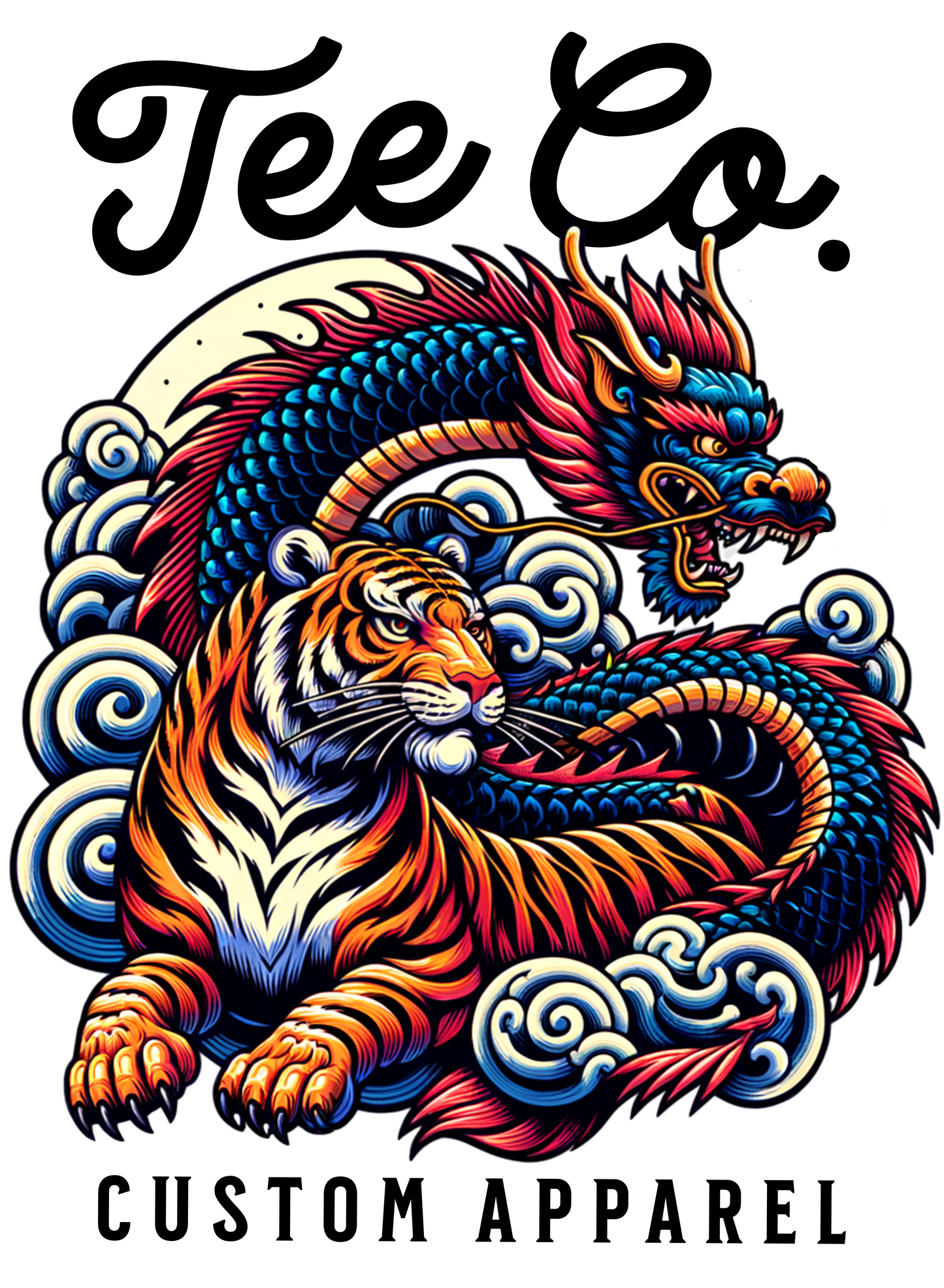 Tee Co Custom #2 (Lion / Dragon)