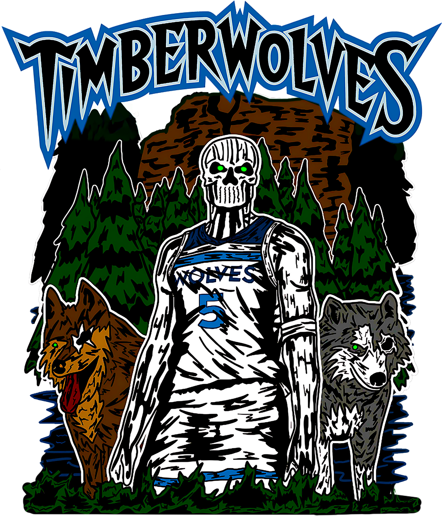 Minnesota Timberwolves Graphic Tee