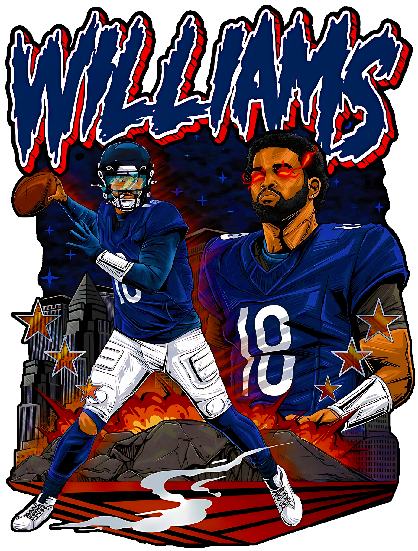 Caleb Williams Graphic Tee v2