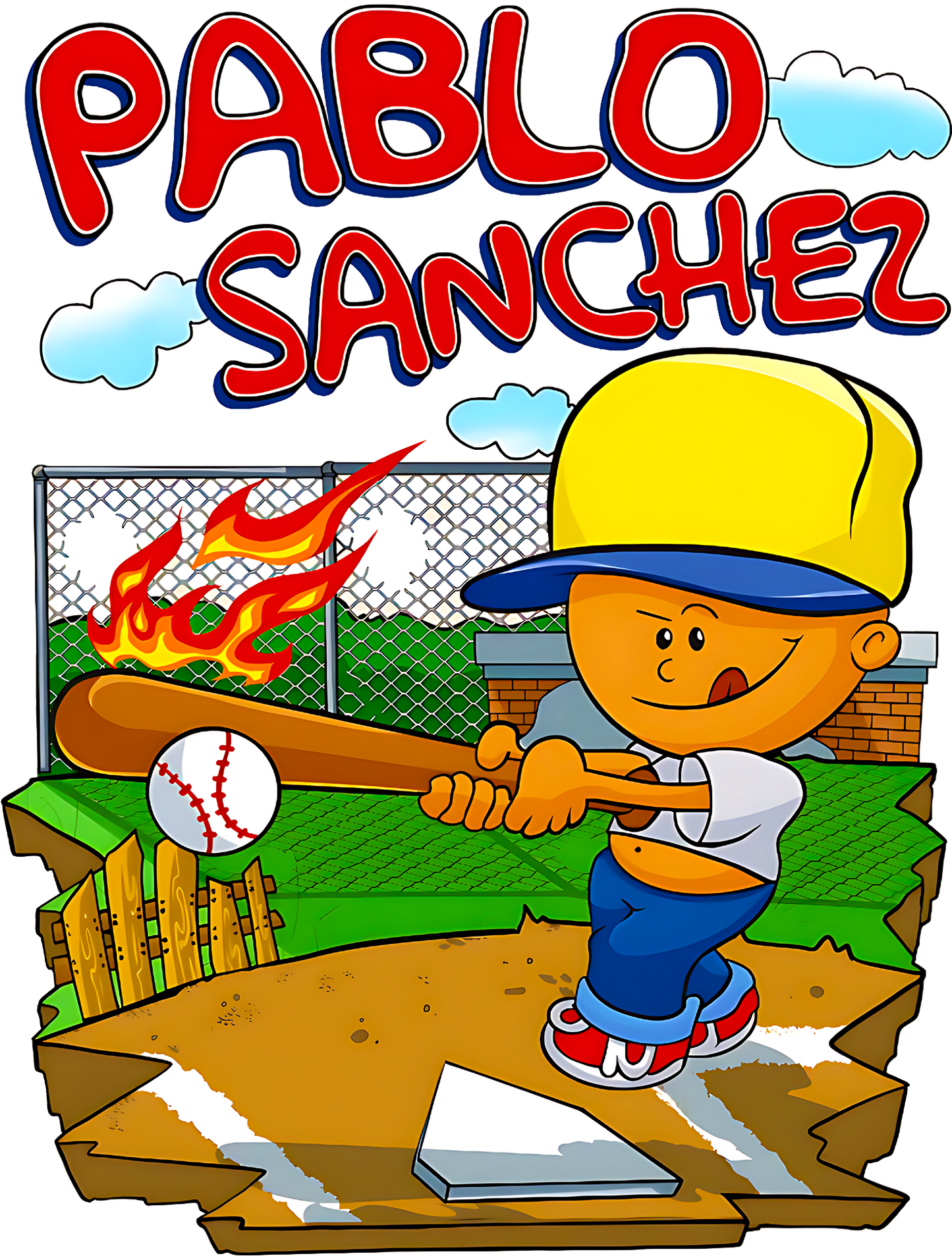 Pablo Sanchez Graphic Tee - Backyard Baseball