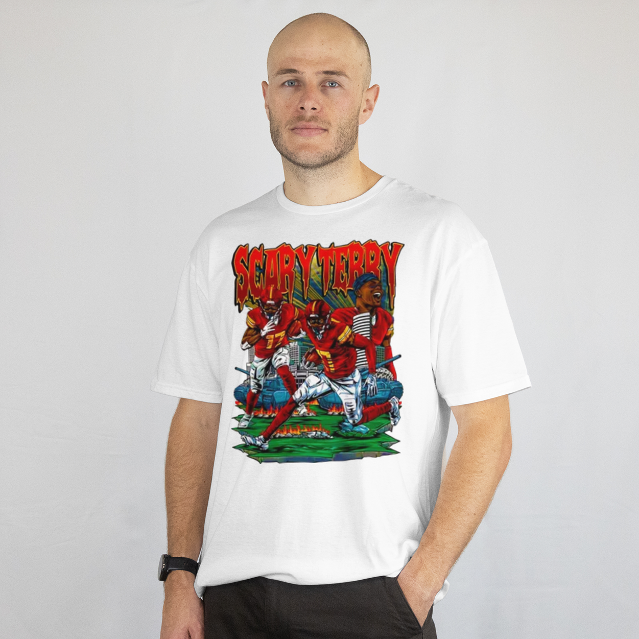 Terry McLaurin 'Scary Terry' Graphic Tee