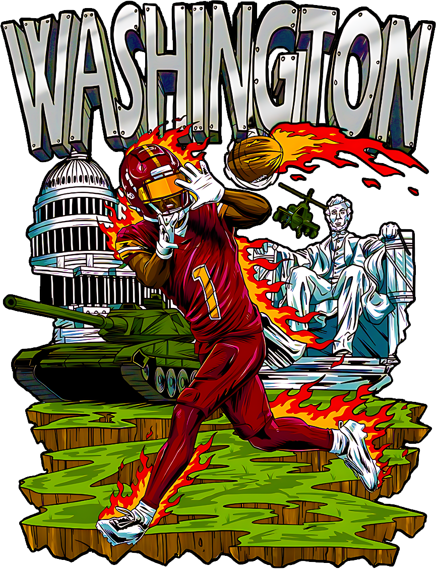 Washington Commanders Deebo Samuel Graphic Tee
