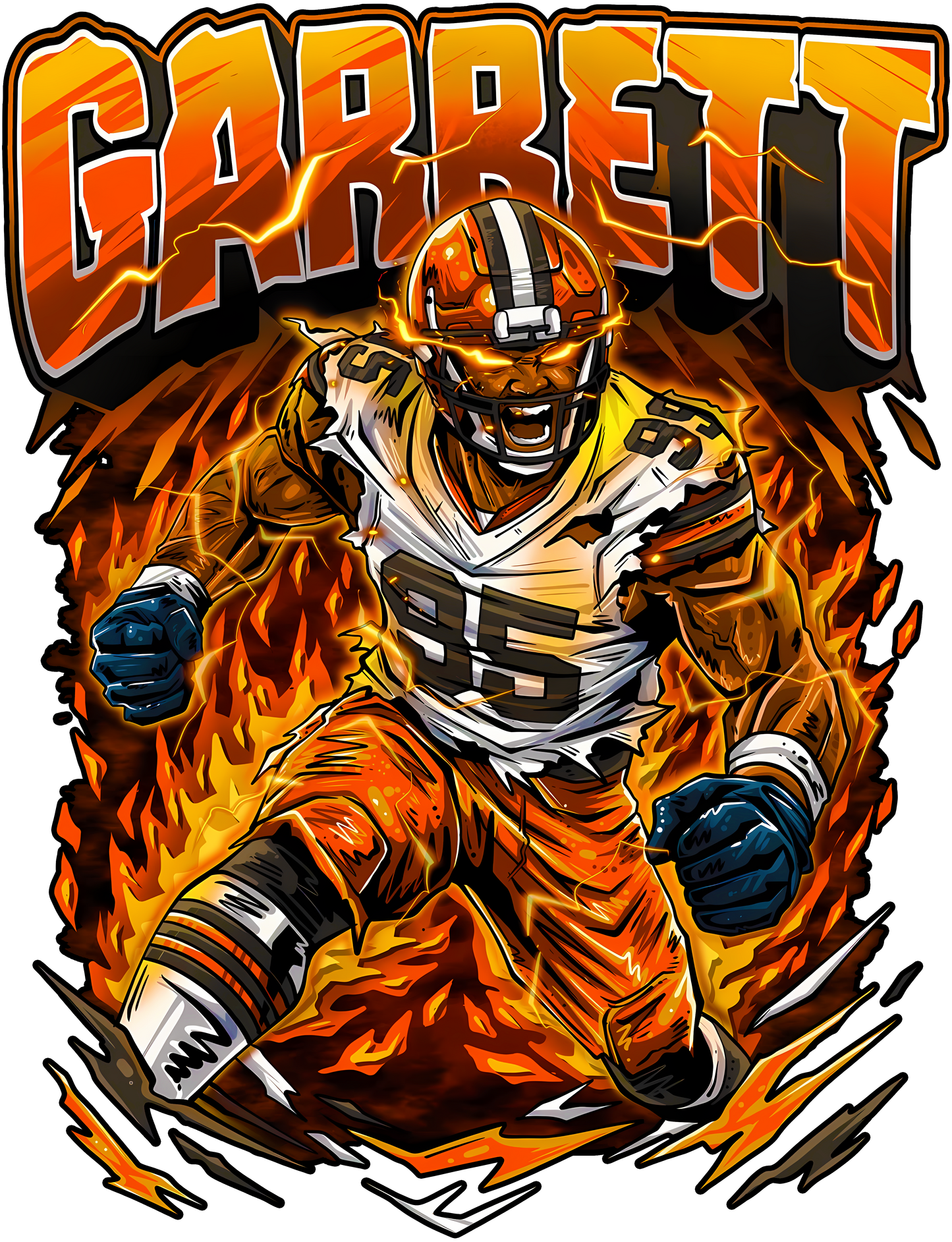 Myles Garrett Graphic Tee