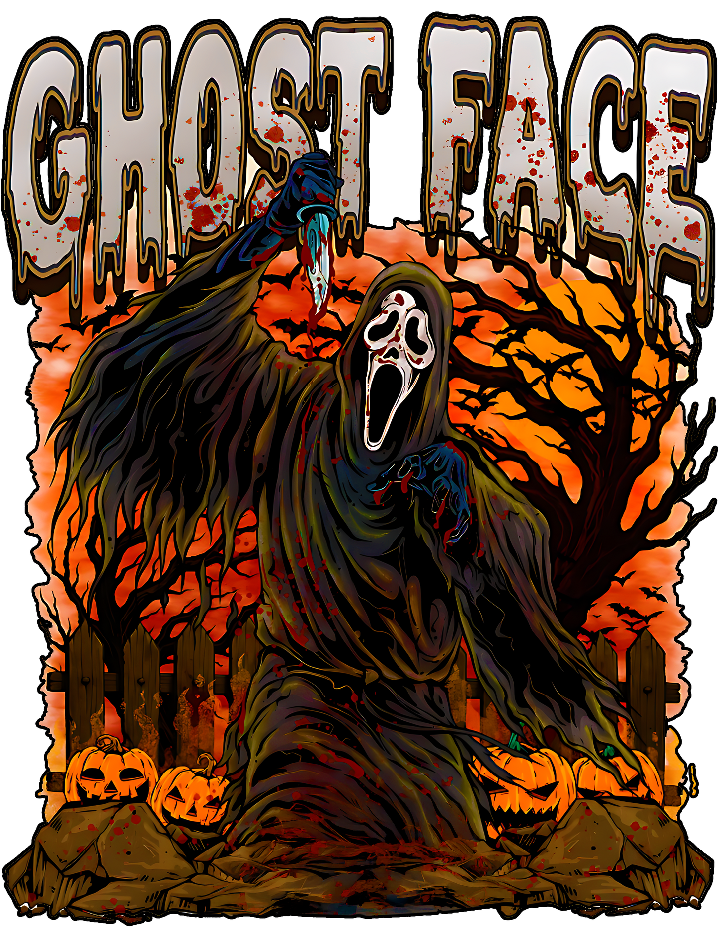 Ghost Face Graphic Tee v2