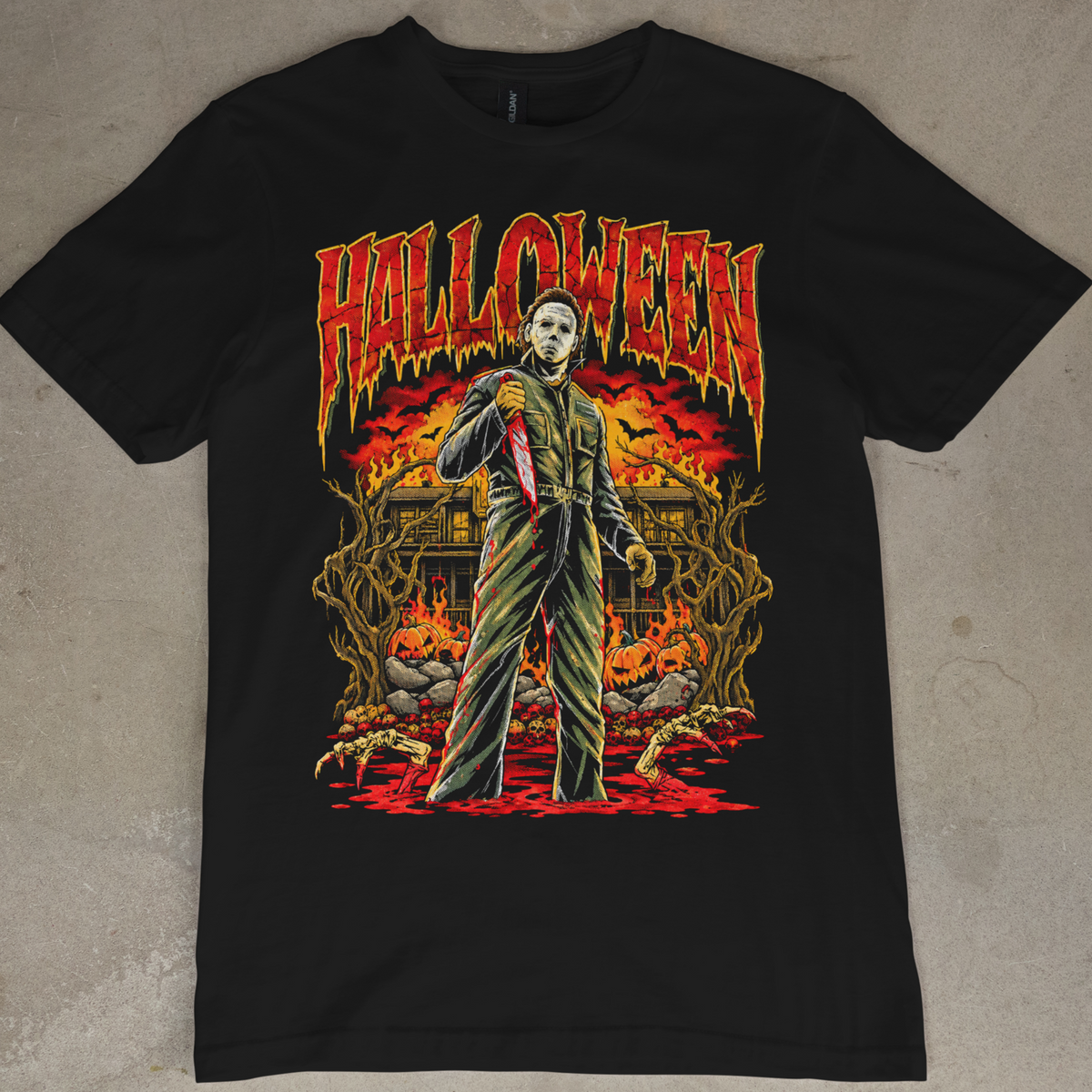 Halloween Michael Meyers Graphic Tee