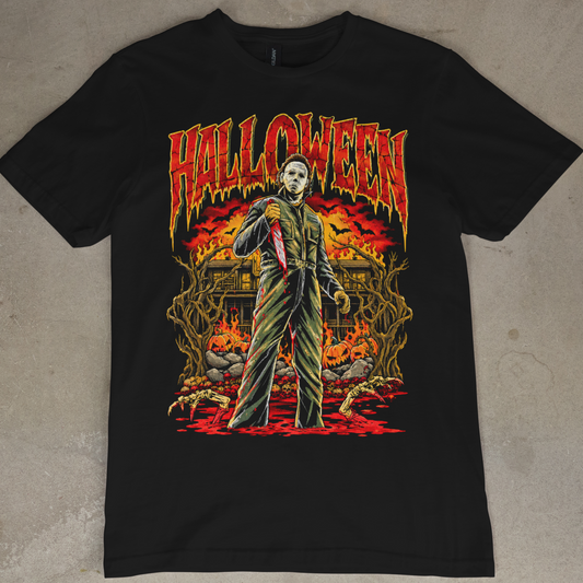 Halloween Michael Meyers Graphic Tee