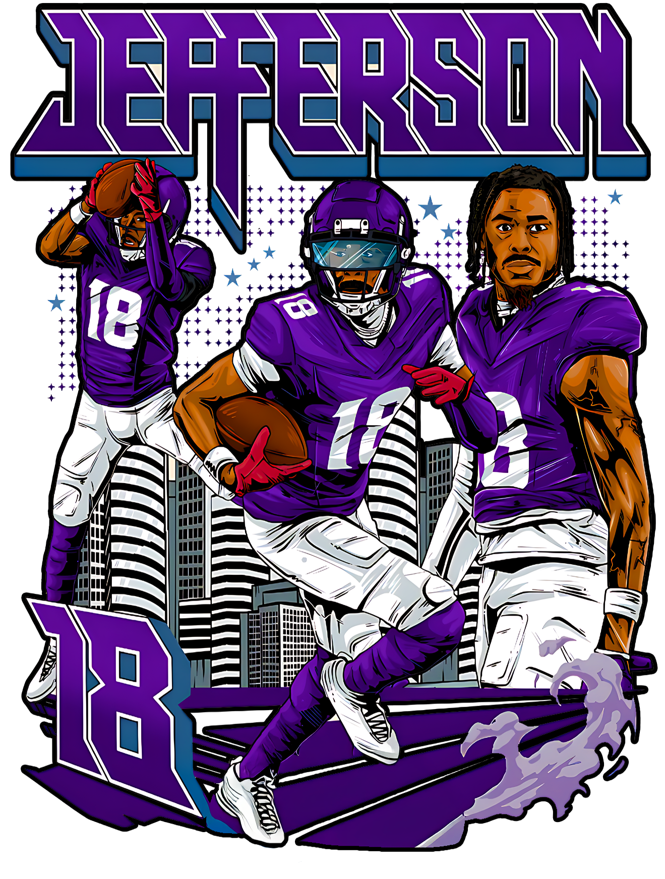 Justin Jefferson Graphic Tee