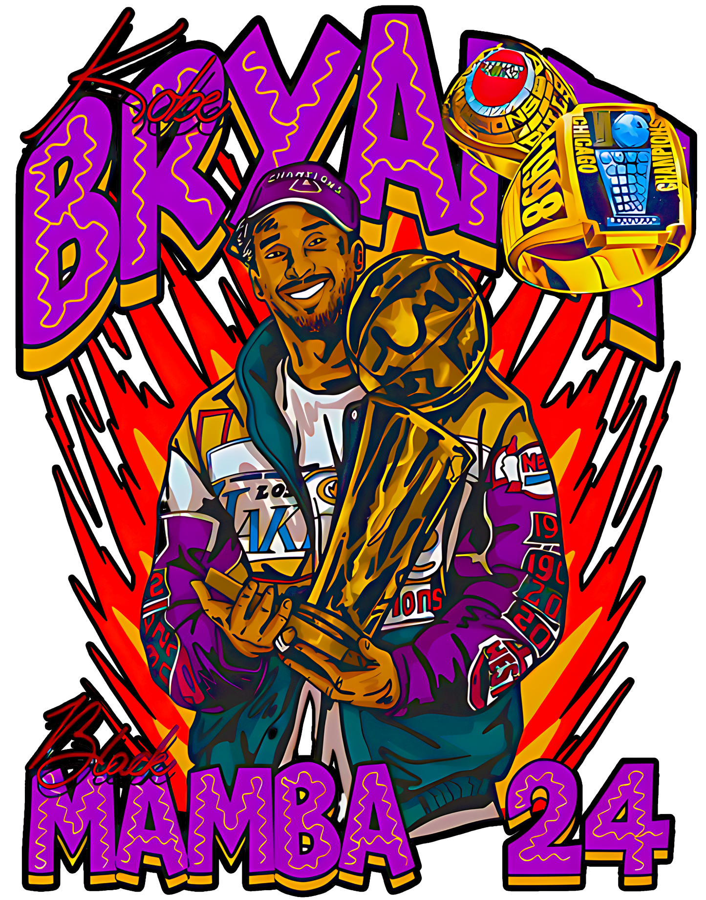 Kobe Bryant Graphic Tee