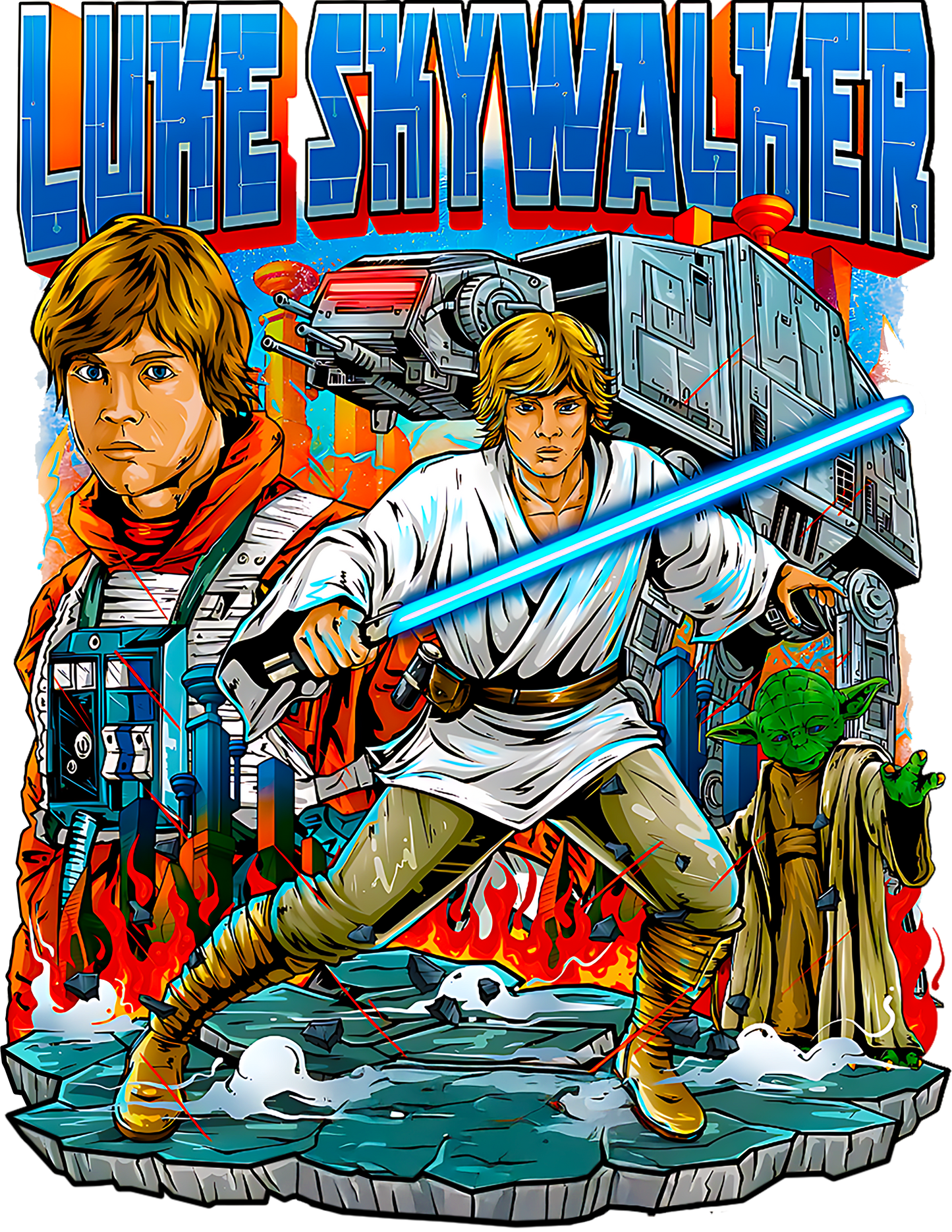 Luke Skywalker Graphic Tee - Star Wars
