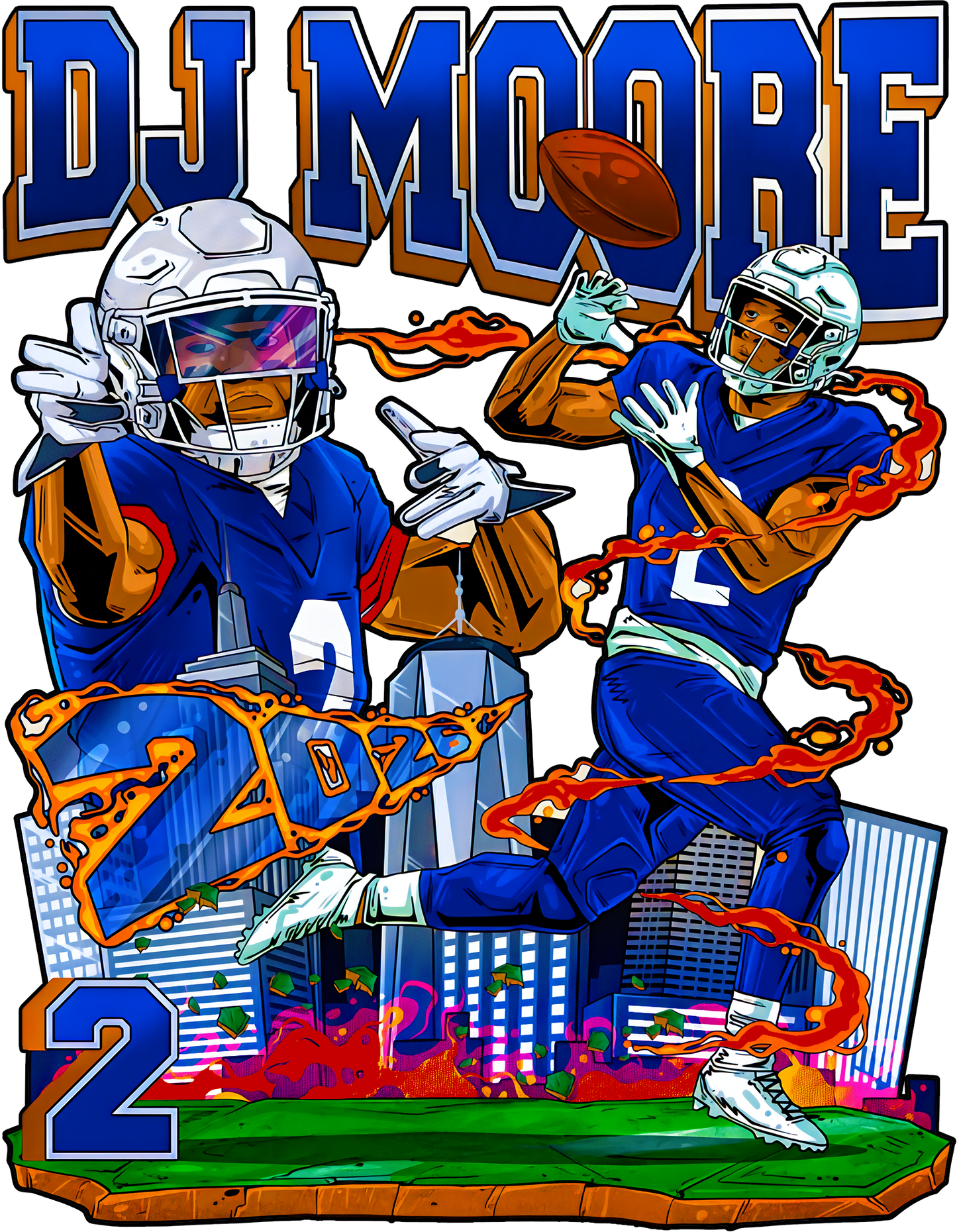 DJ Moore Graphic Tee