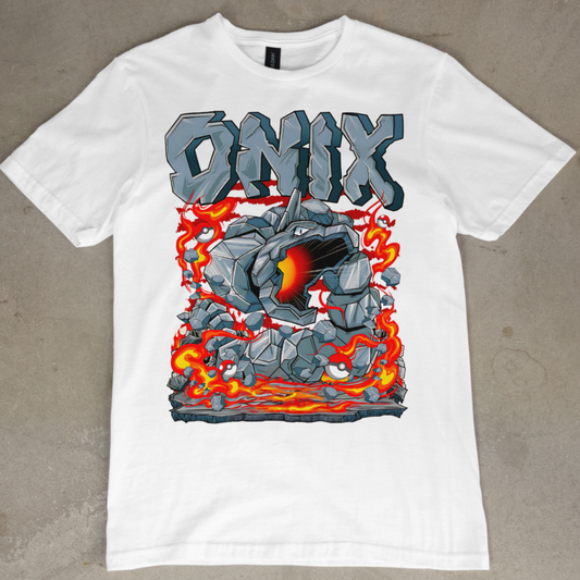 Onix Pokemon Graphic Tee