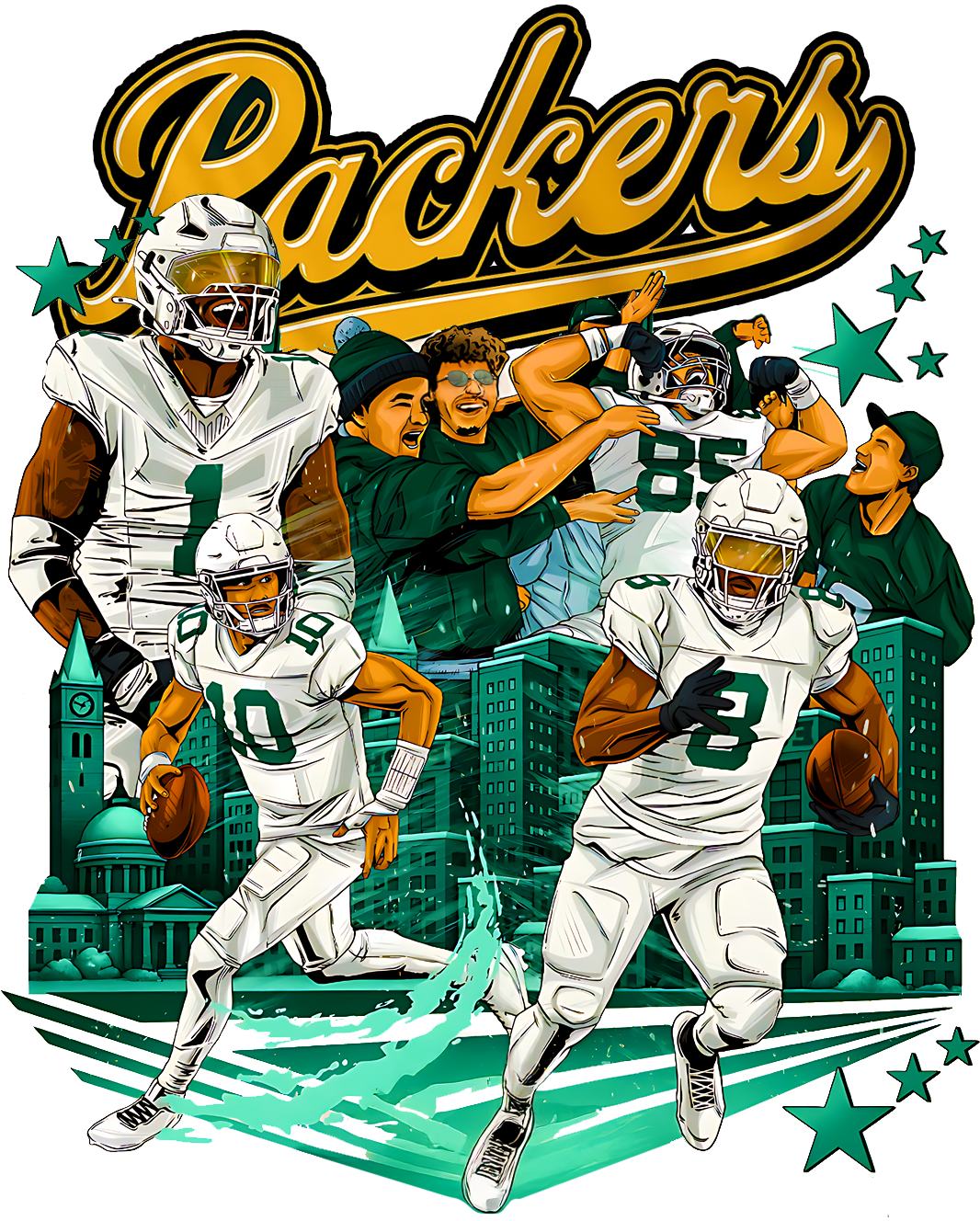 Green Bay Packers Graphic Tee