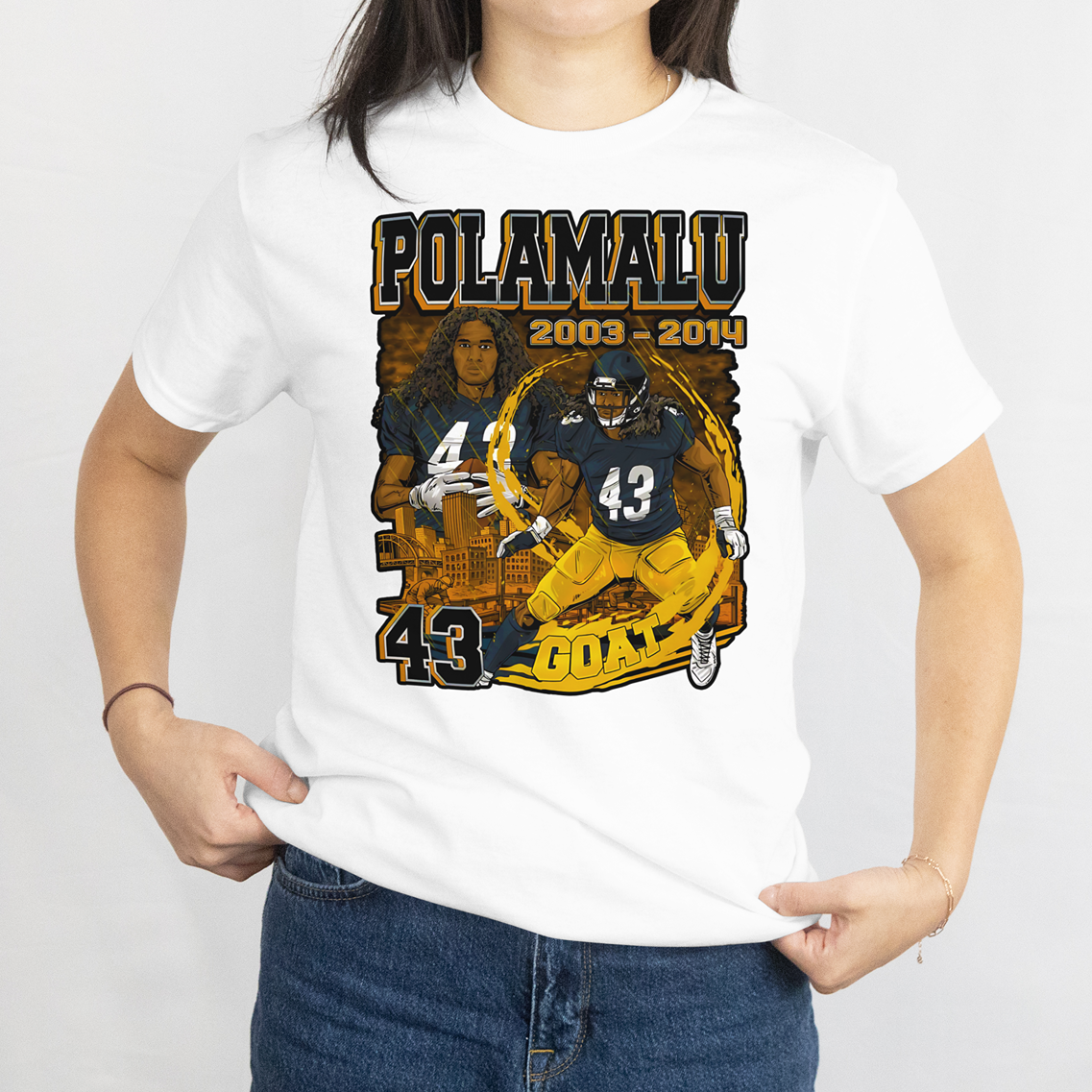 Troy Polamalu Graphic Tee