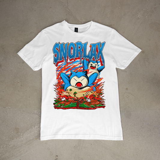 Snorlax Pokemon Graphic Tee
