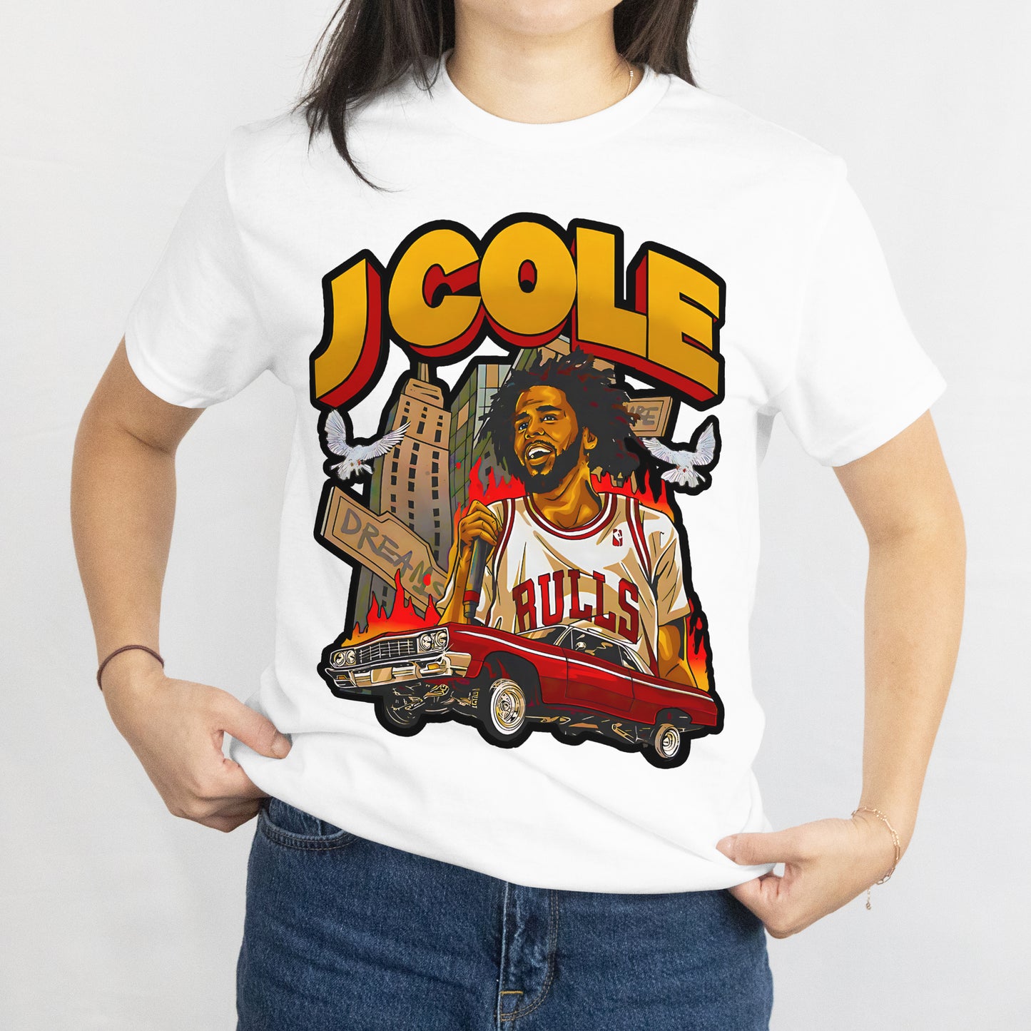 J Cole Graphic Tee v2 - Chicago