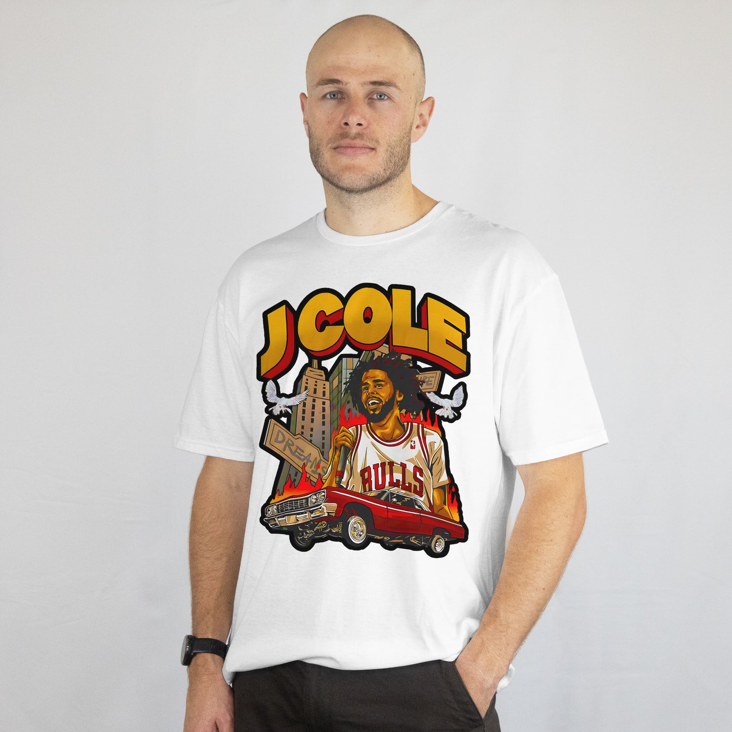 J Cole Graphic Tee v2 - Chicago