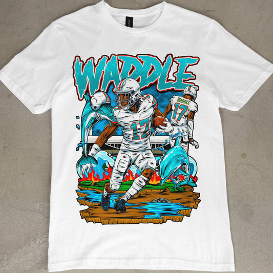 Jaylen Waddle Graphic Tee