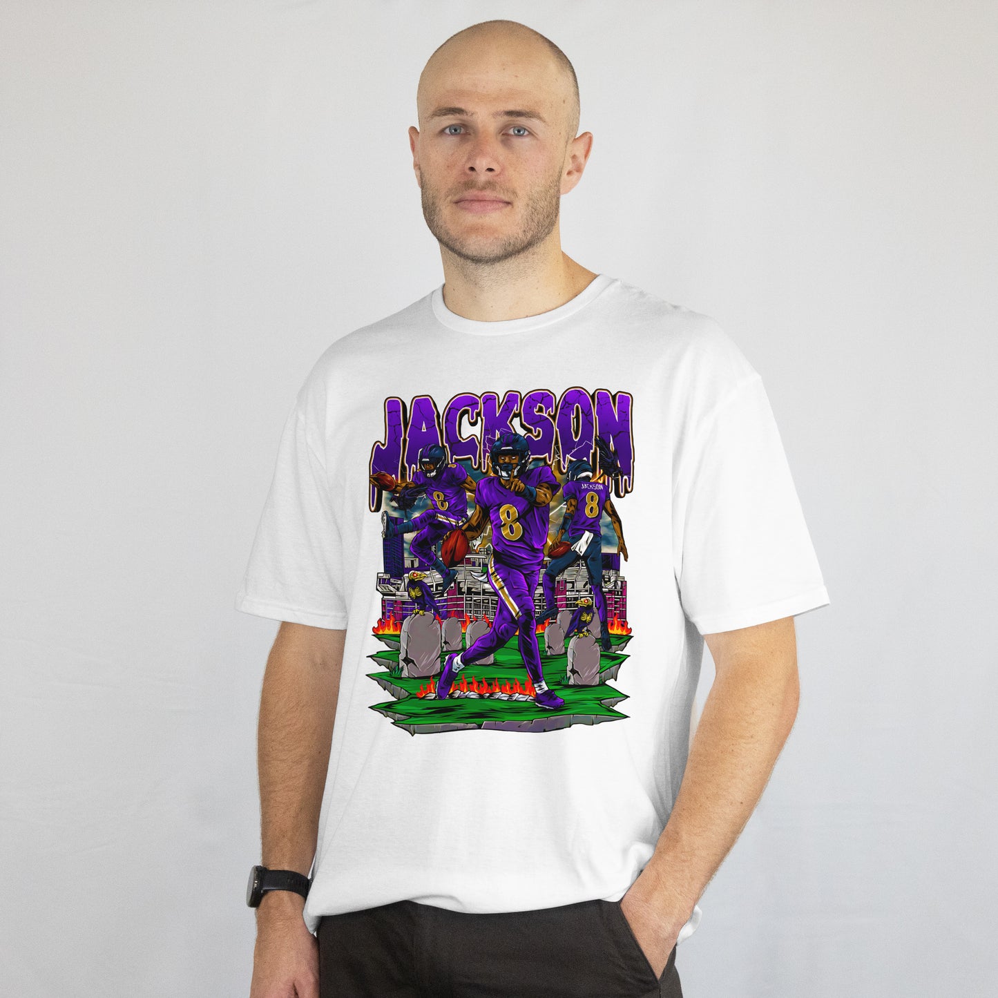 Lamar Jackson Graphic Tee