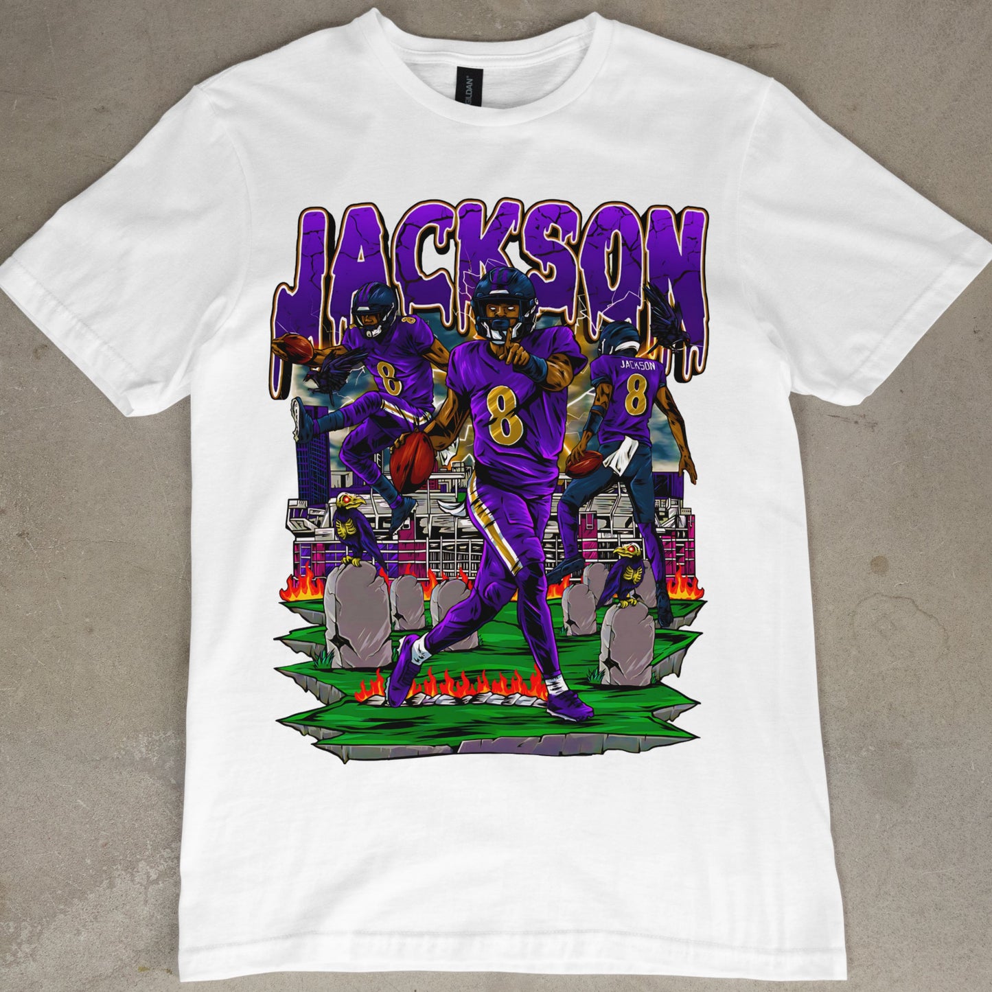 Lamar Jackson Graphic Tee